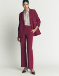 Fitzrovia Tailored Pants-Deep Wisteria
