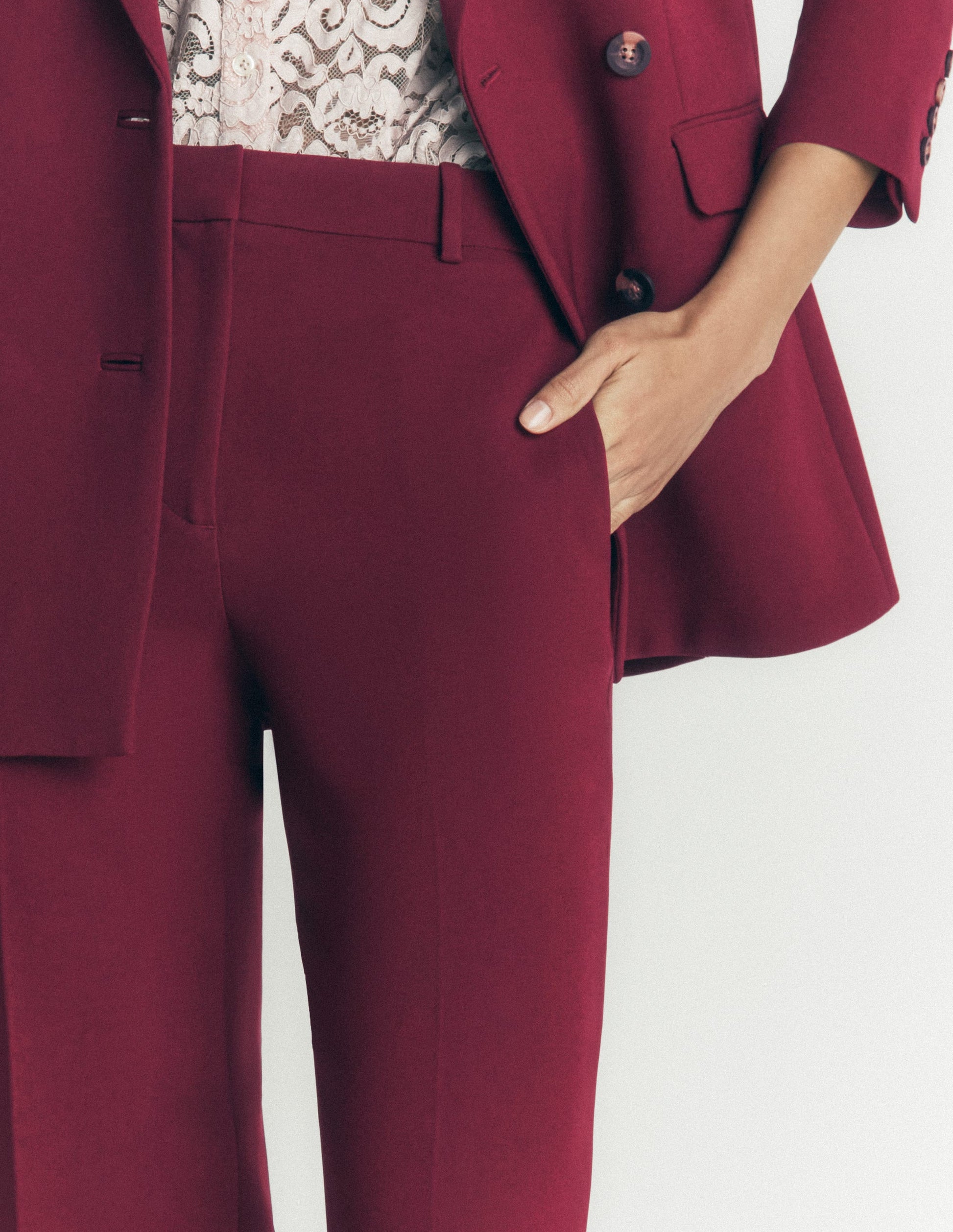 Fitzrovia Tailored Pants-Deep Wisteria-2