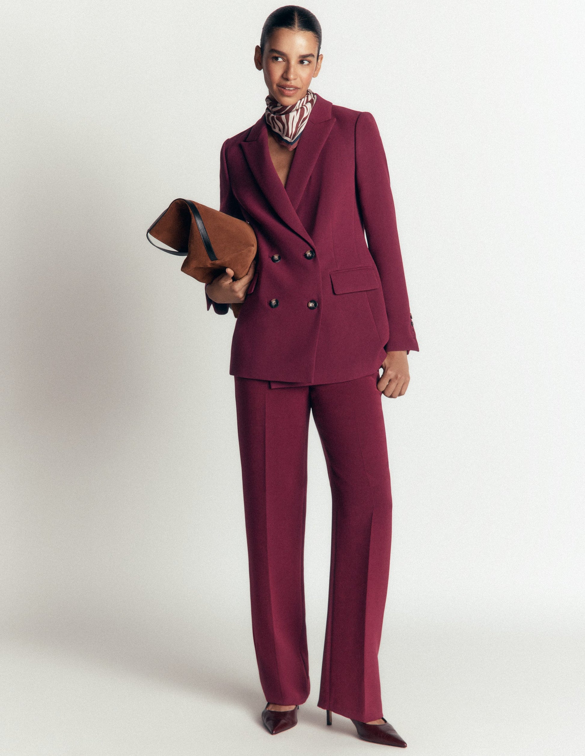 Fitzrovia Tailored Pants-Deep Wisteria-5