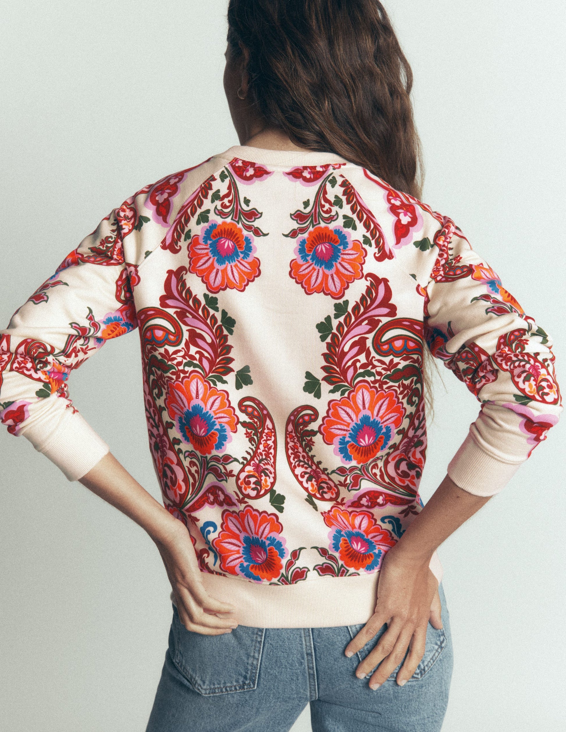 Rosa Printed Sweatshirt-Multi, Bohemia Dream-3