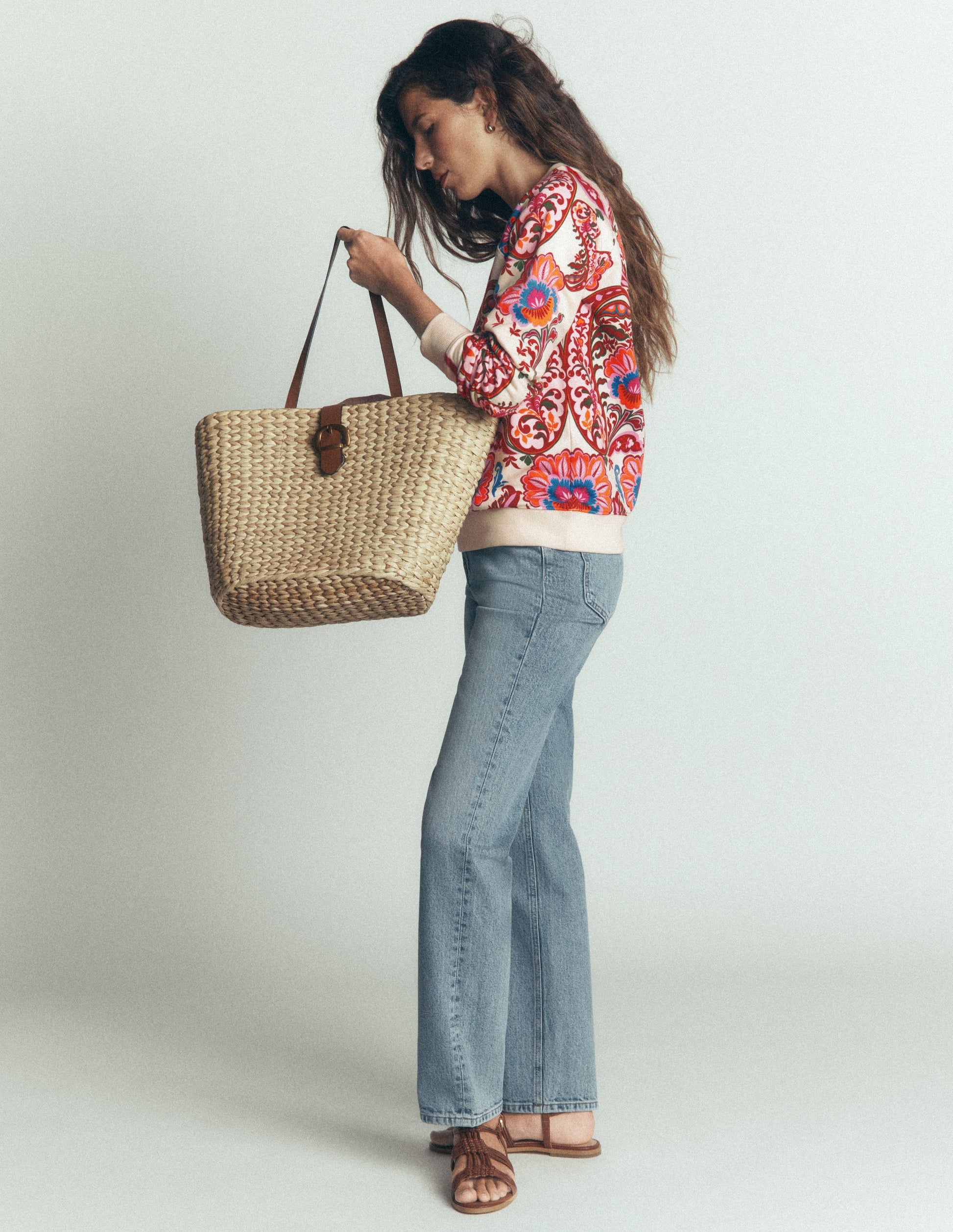 Rosa Printed Sweatshirt-Multi, Bohemia Dream-4