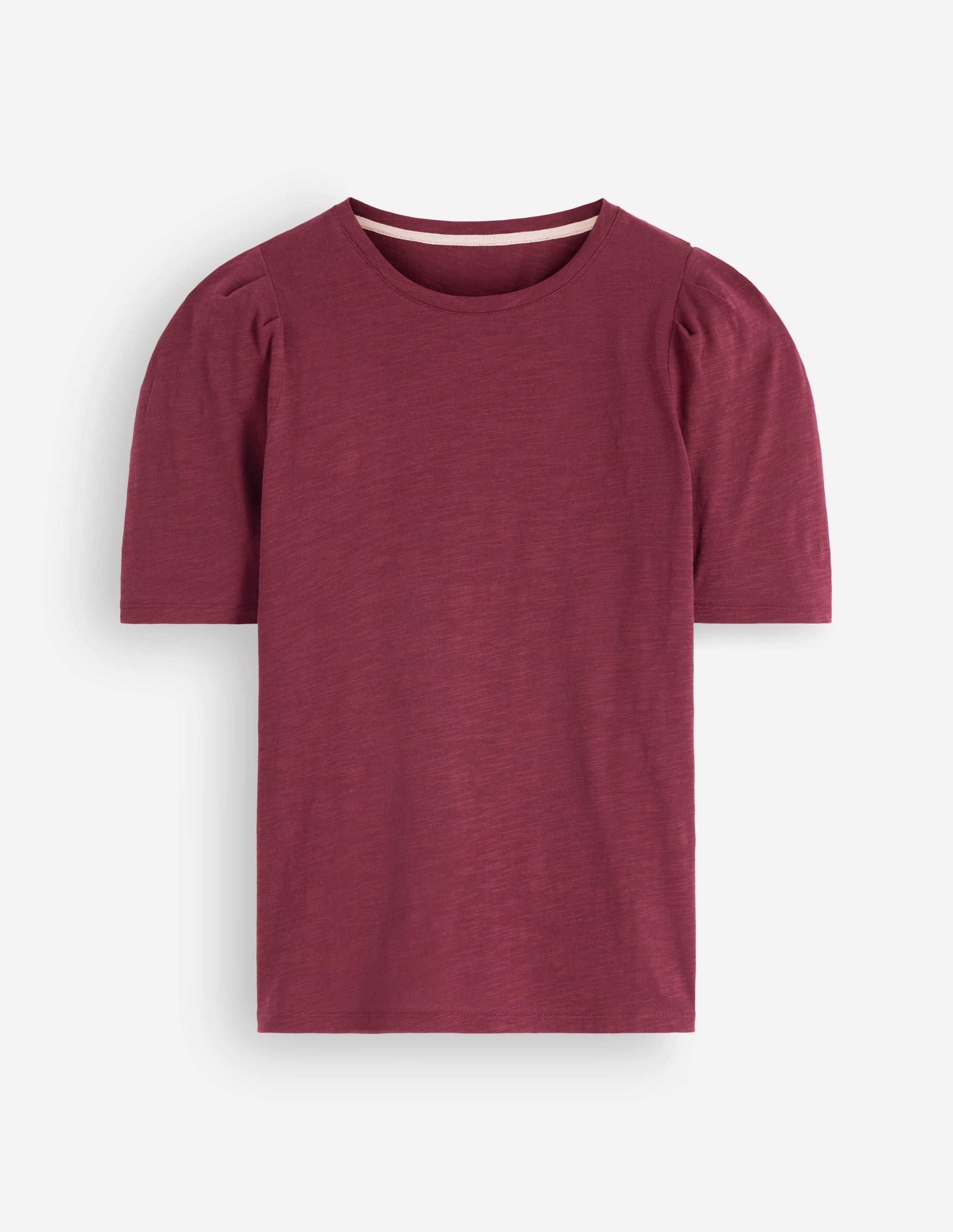 Sophie Puff Sleeve T-shirt-Deep Wisteria - Image 6