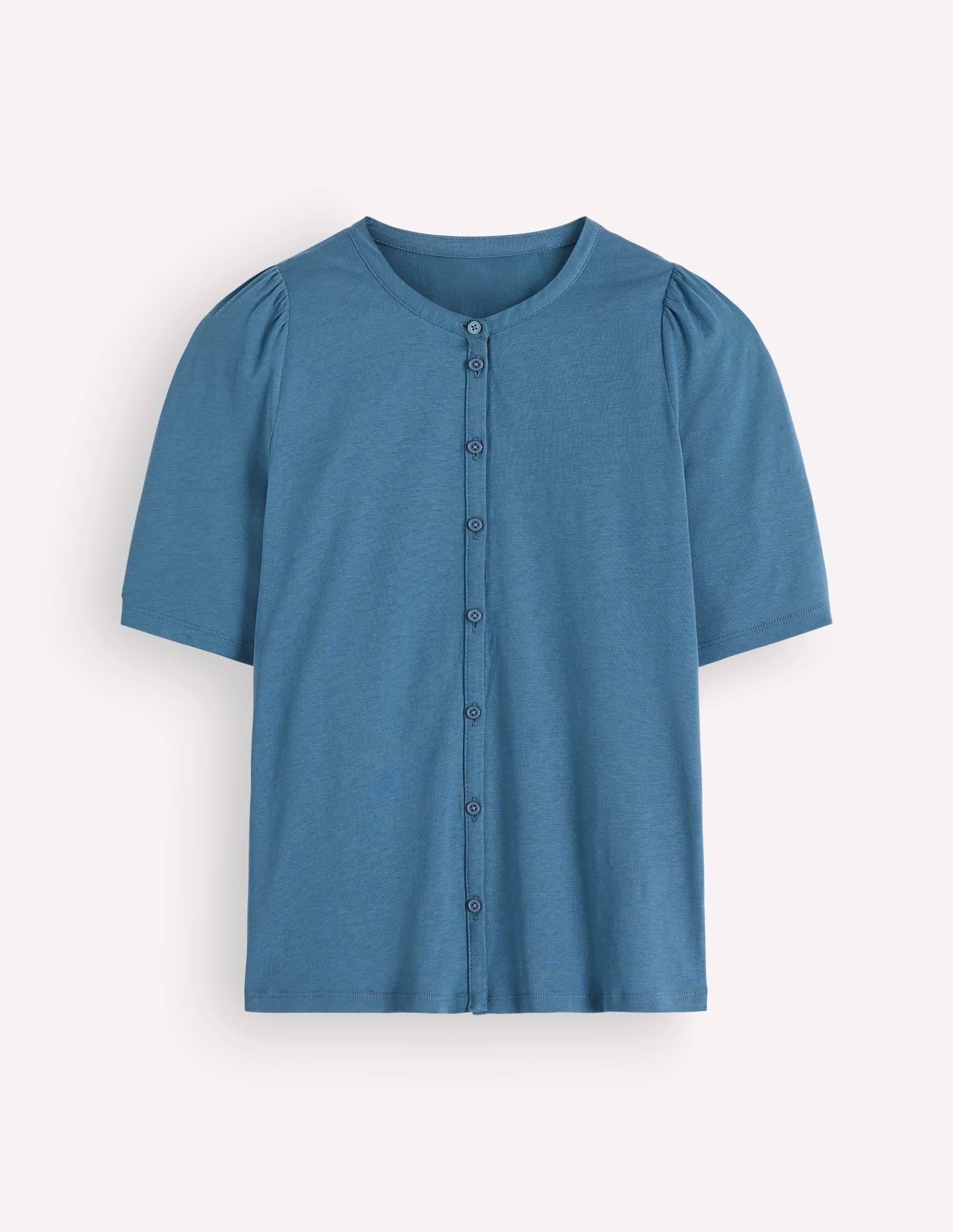 Supersoft Short Puff Shirt-Storm Blue - Image 5
