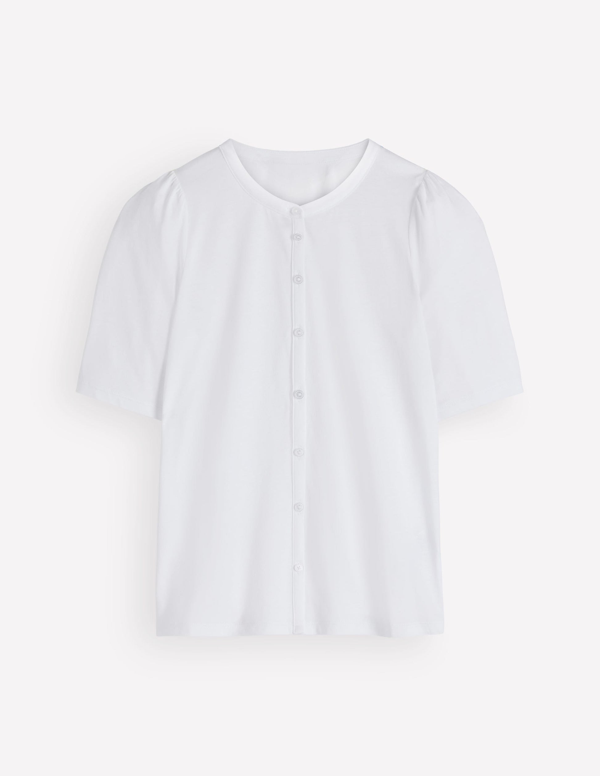 Supersoft Short Puff Shirt-white-6