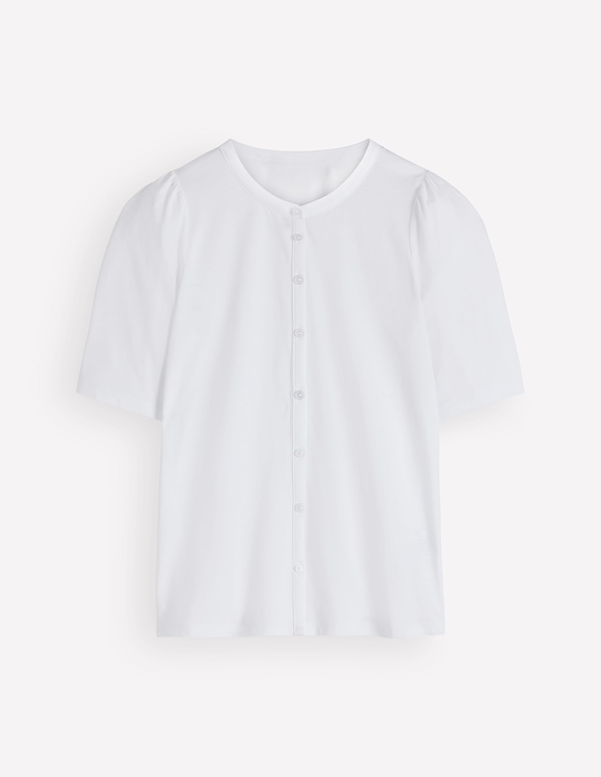 Supersoft Short Puff Shirt-white - Image 6