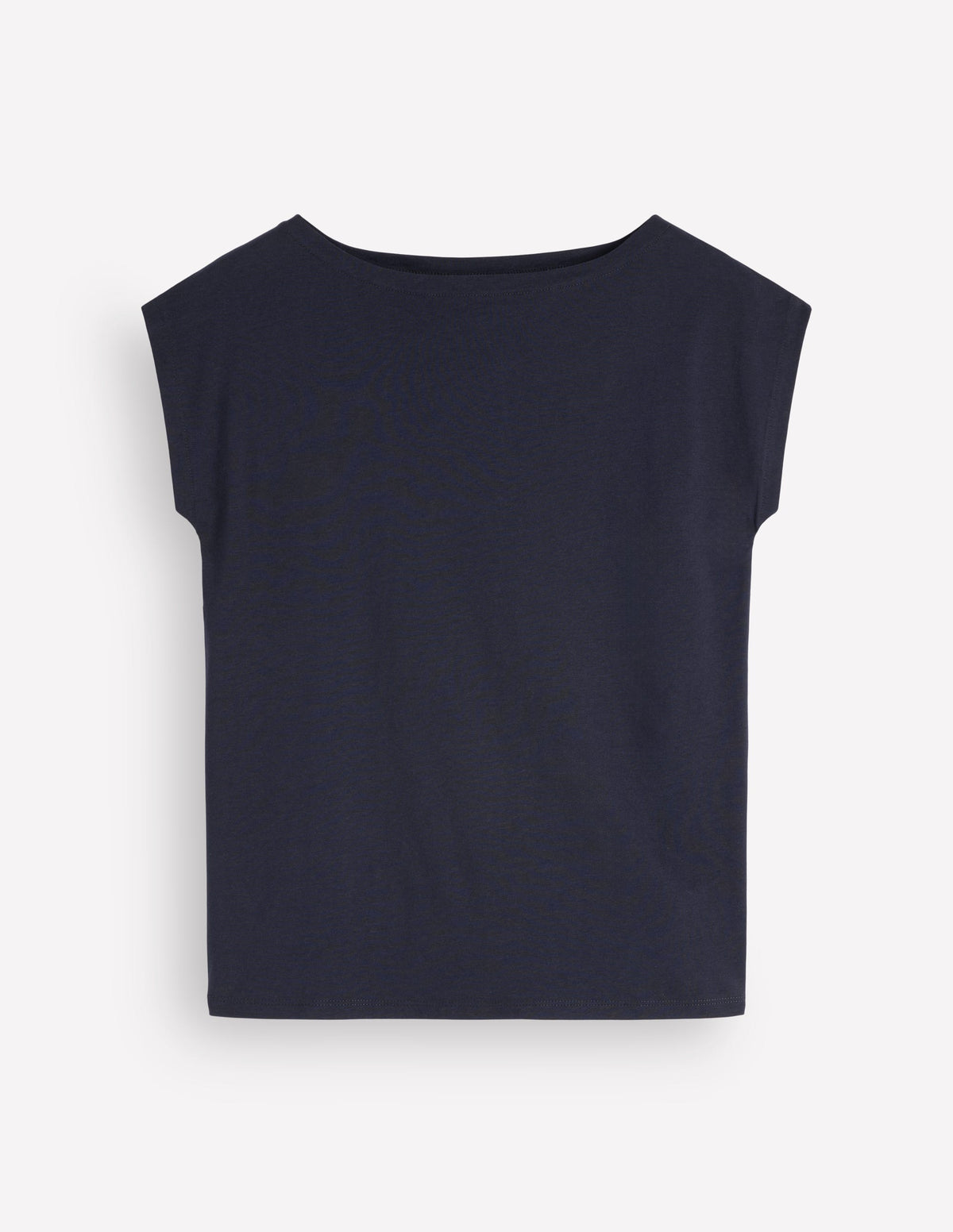 Supersoft Slash Neck T-Shirt-French Navy (19-3921 TCX)-5