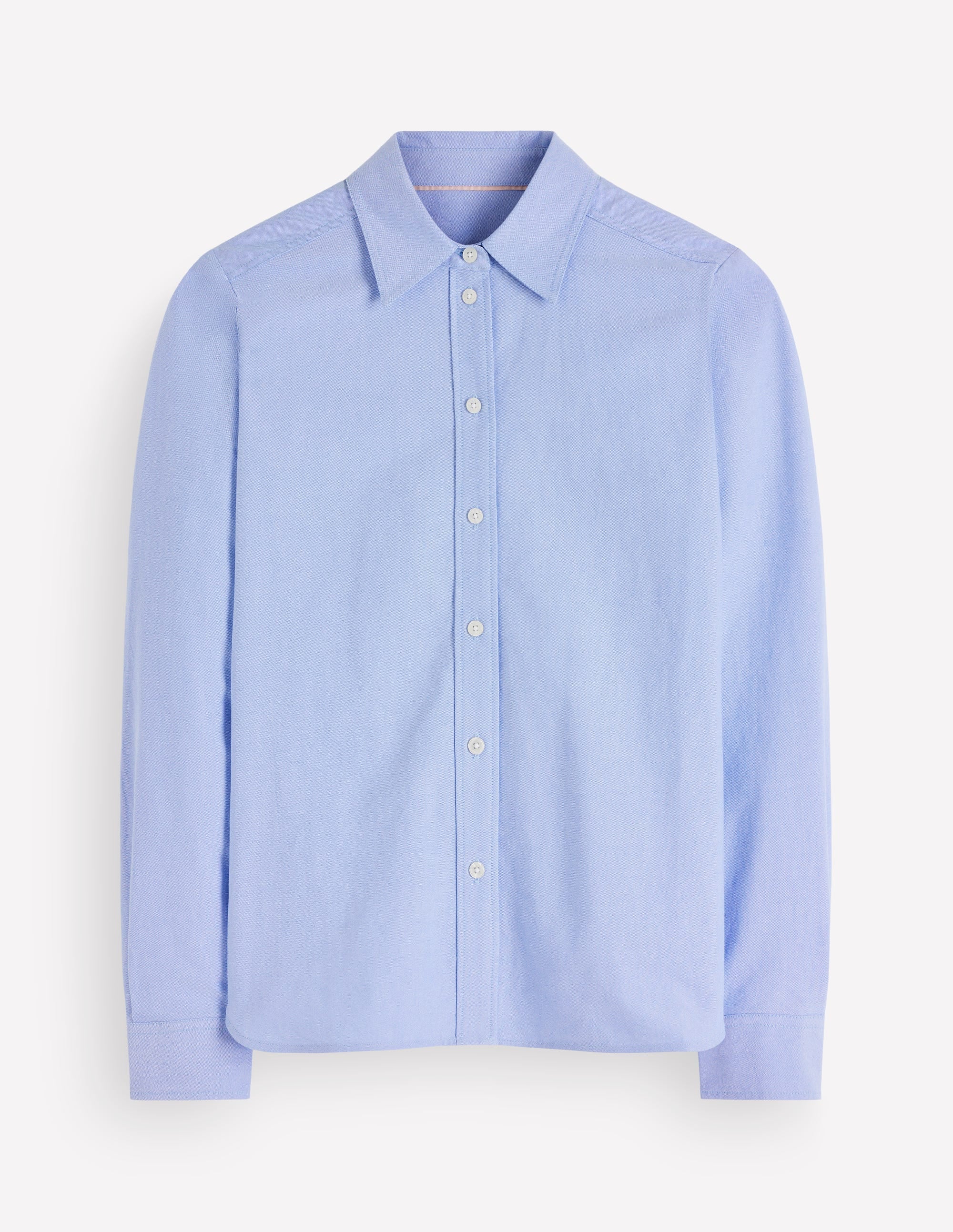 The New Sienna Cotton Shirt-Blue Oxford - Image 5
