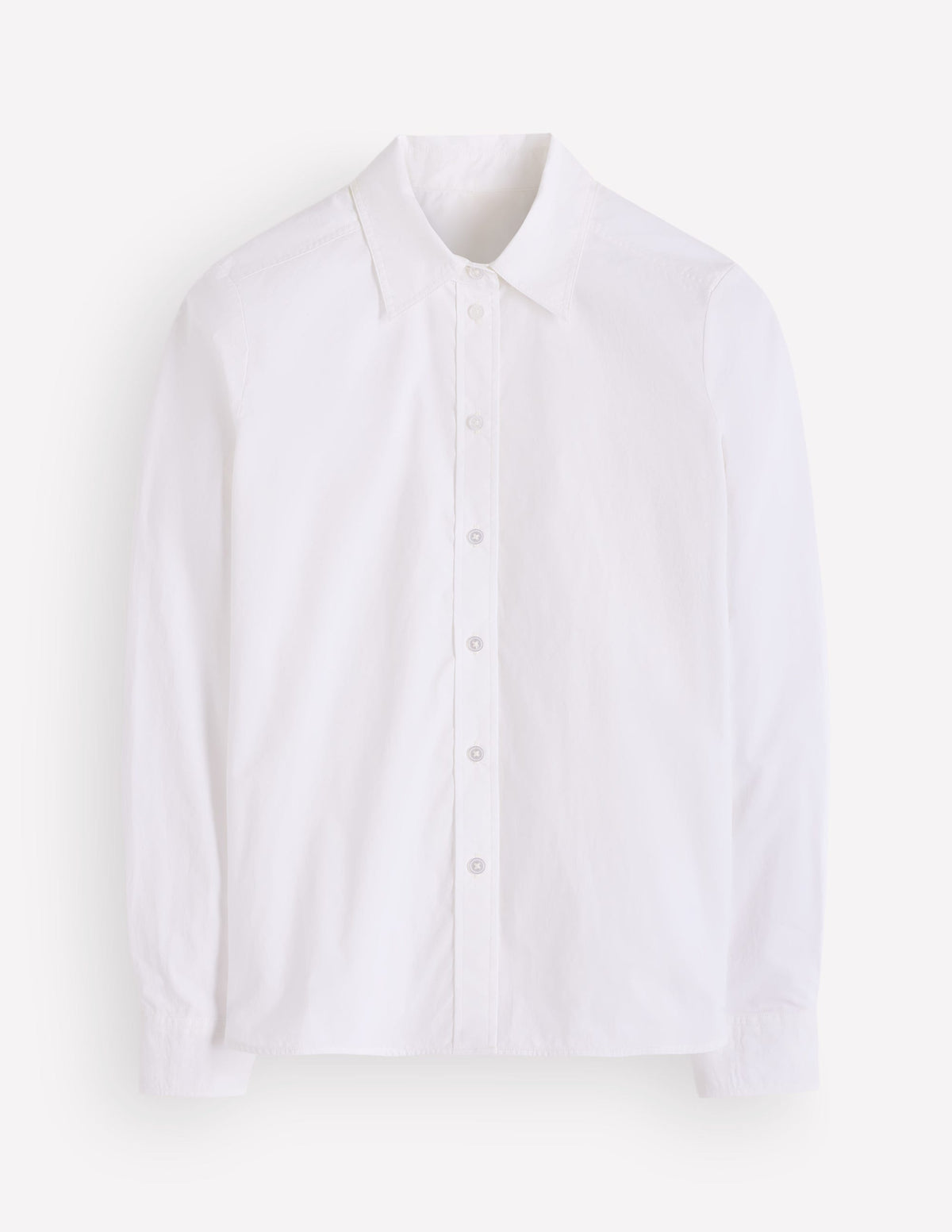 The New Sienna Cotton Shirt-White-5