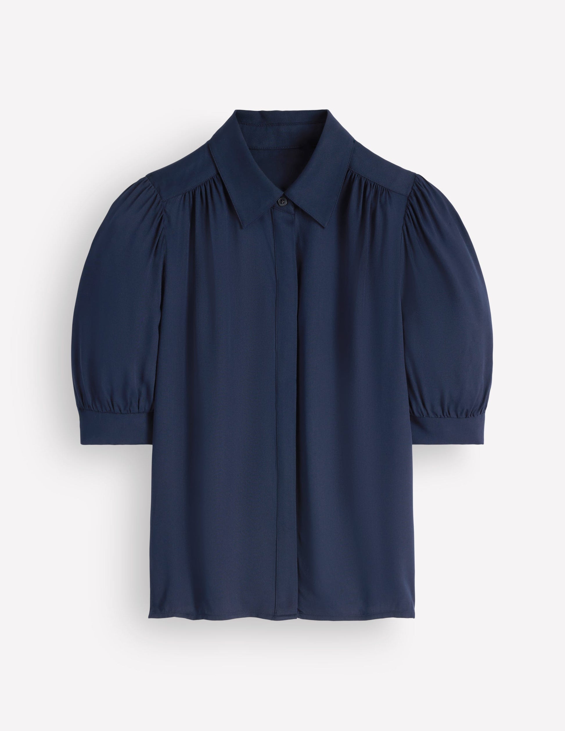 Penelope Viscose Top-French Navy-5