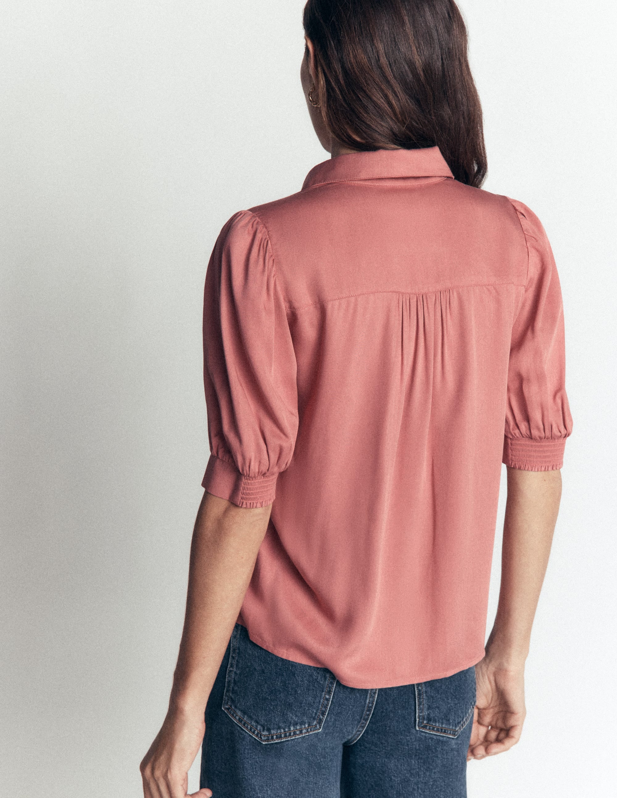 Penelope Viscose Top-Vintage Rose - Image 2