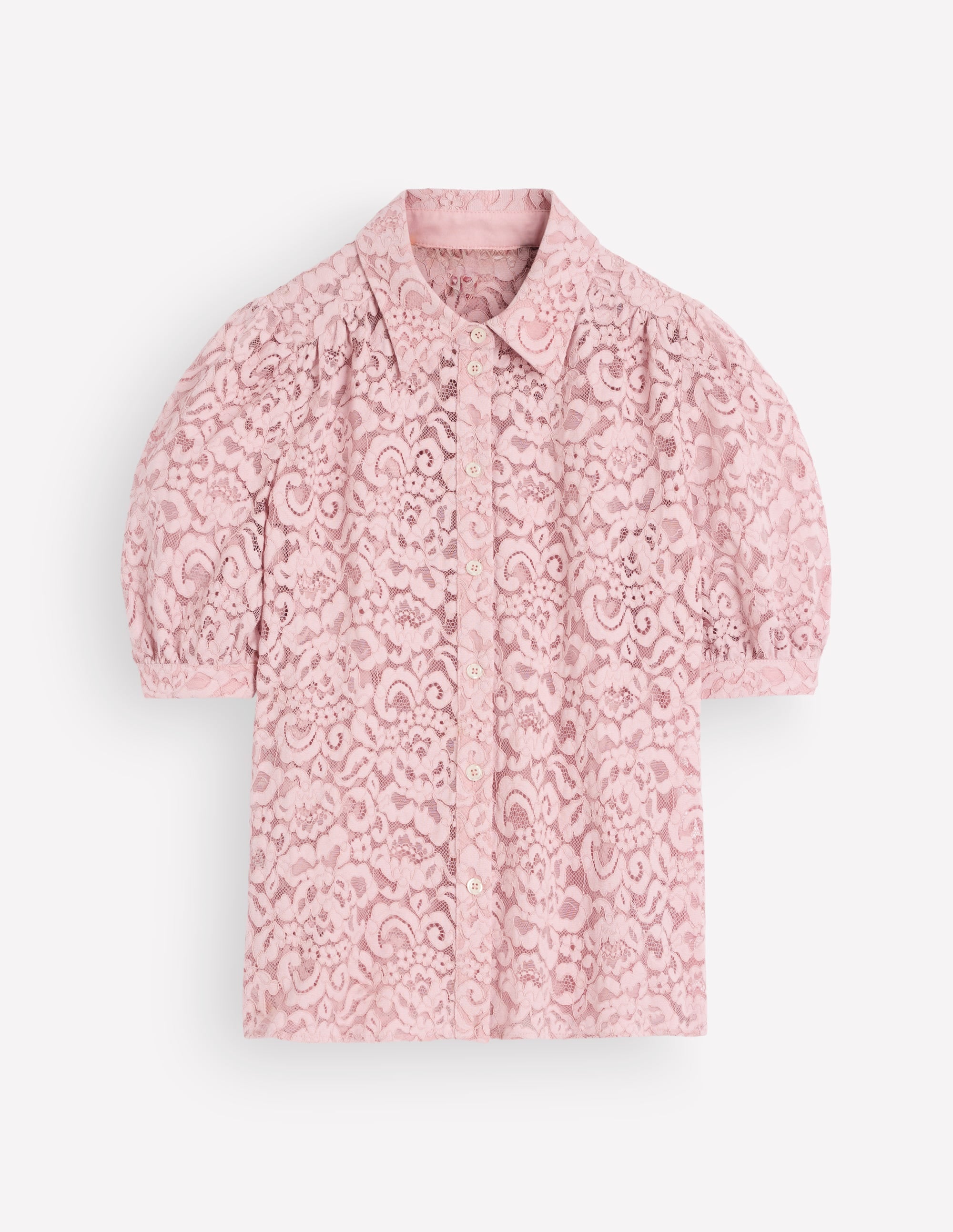 SS Lace Top-Pink Violet - Image 6