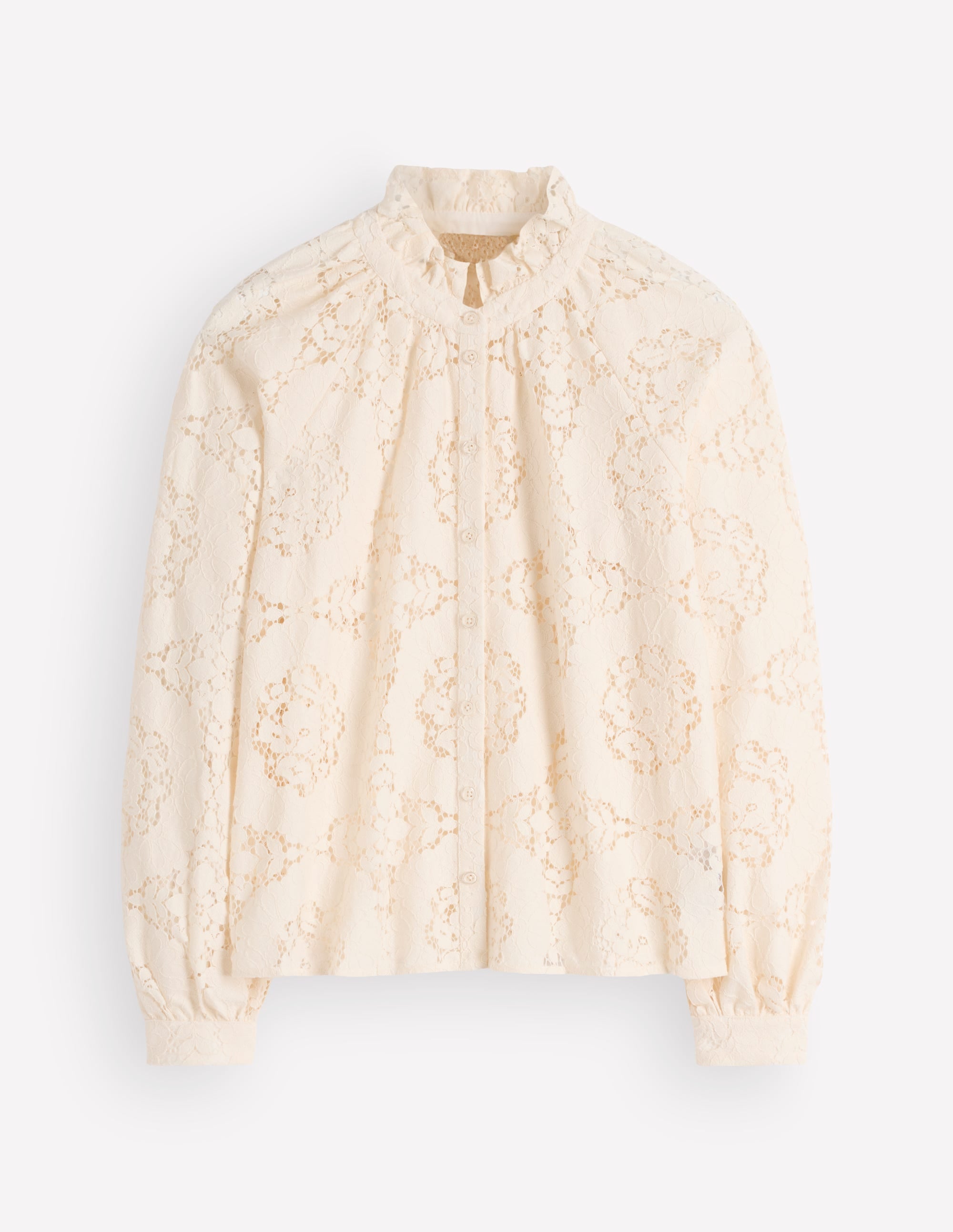 Erica Lace Top - Ivory | Boden USA