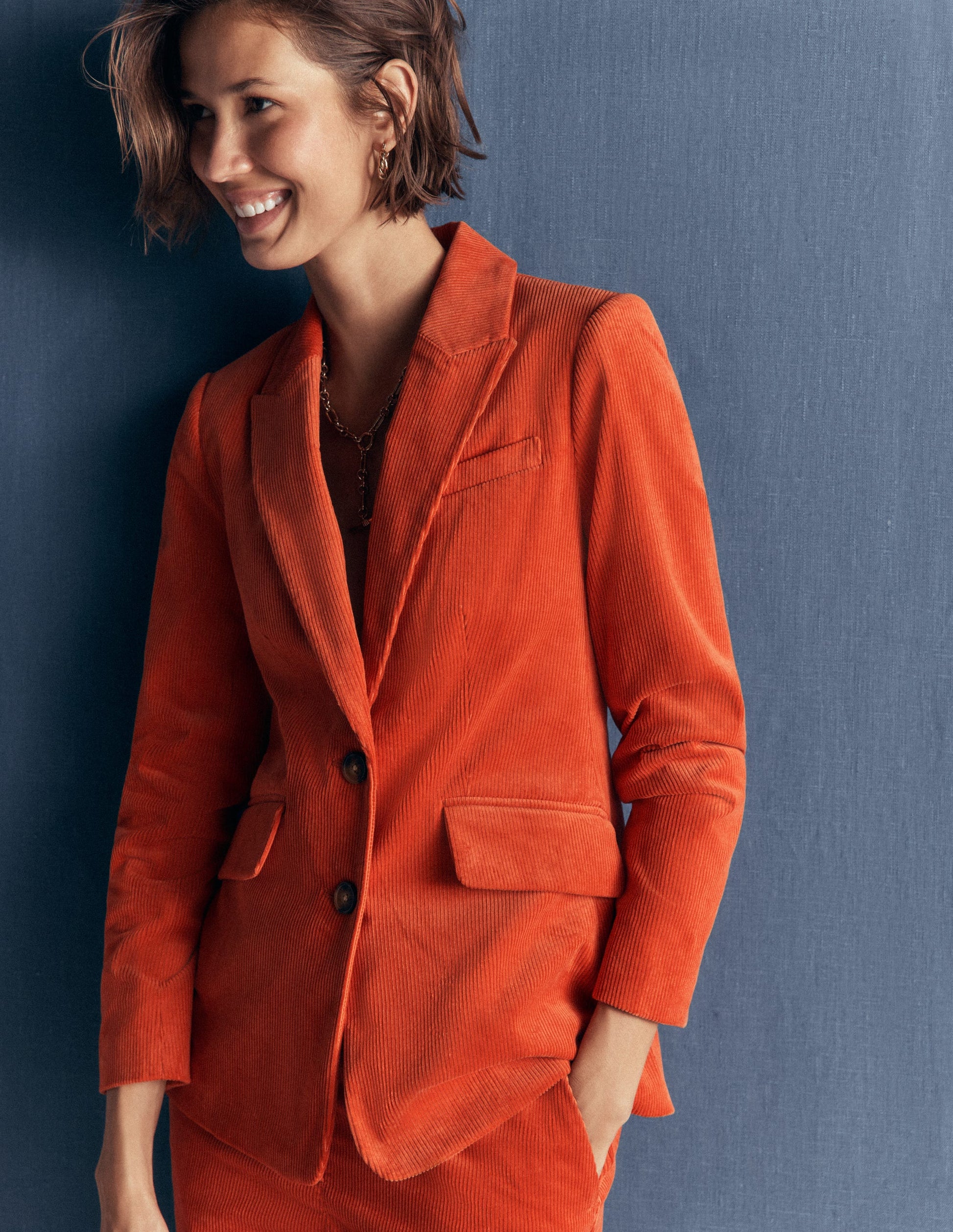 Stamford Cord Blazer-Spiced Ginger-8
