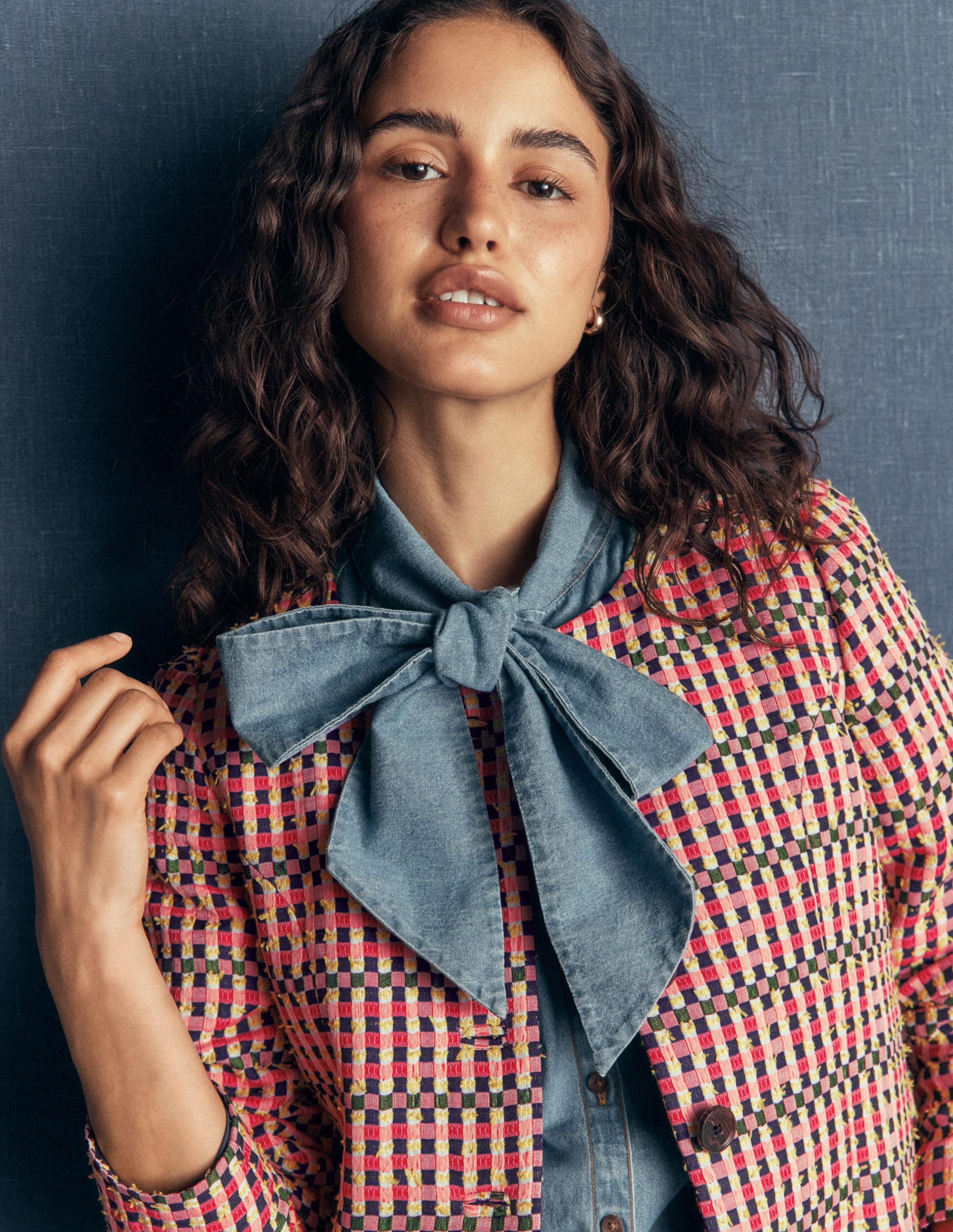 Salisbury Puff Sleeve Jacket-Multi - Image 6