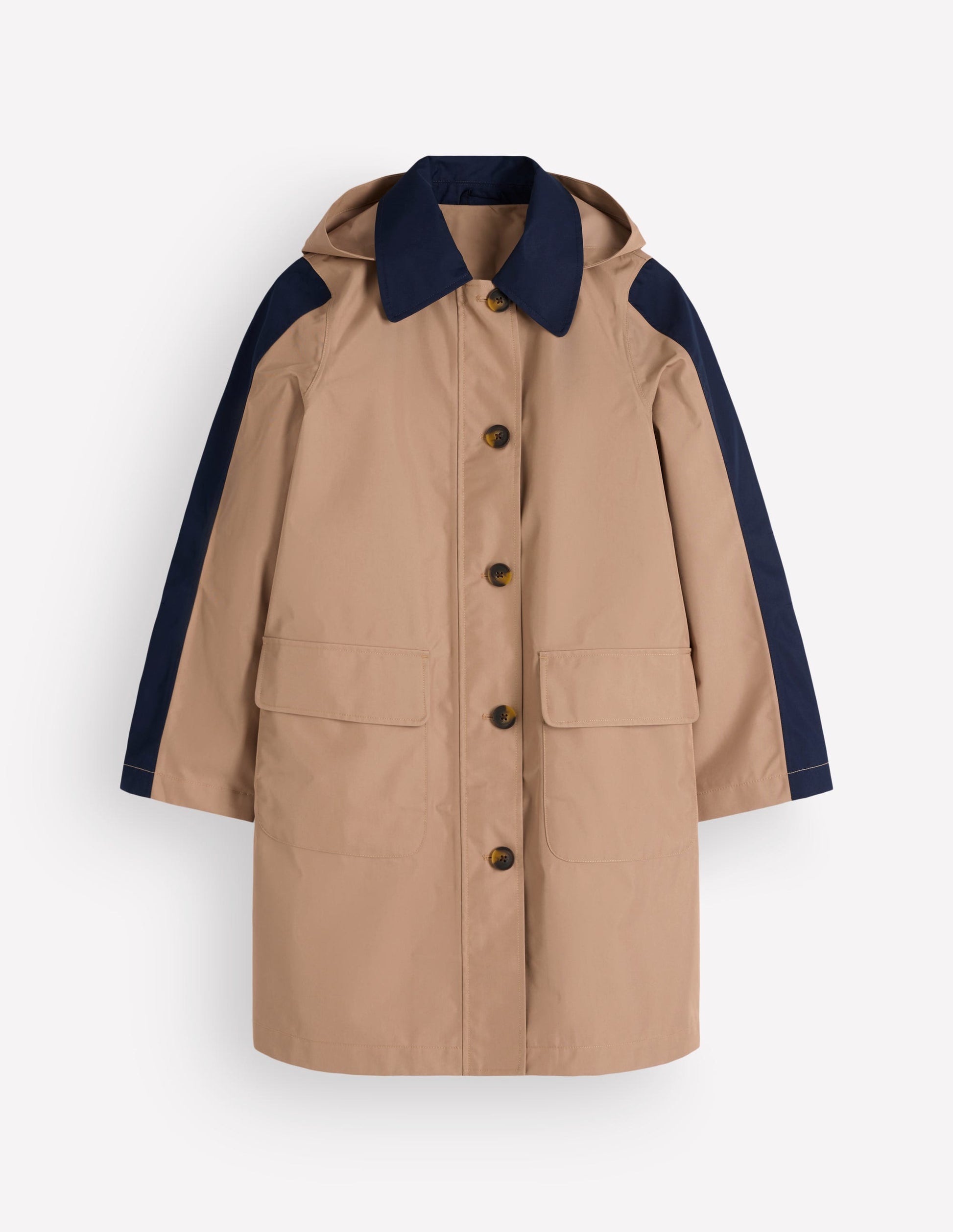 Colour block Raincoat-Amphora-5