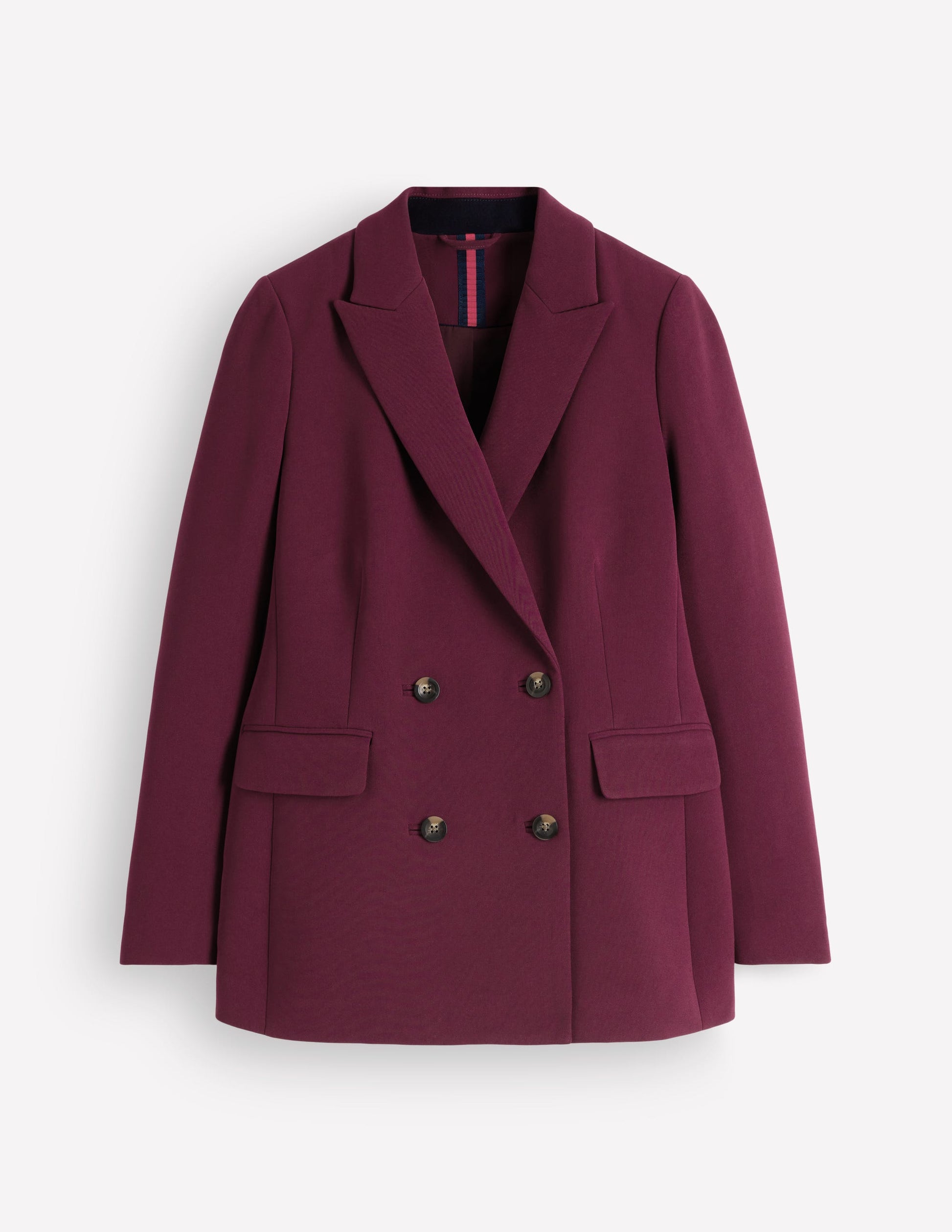 Double Breasted Blazer-Deep Wisteria-9