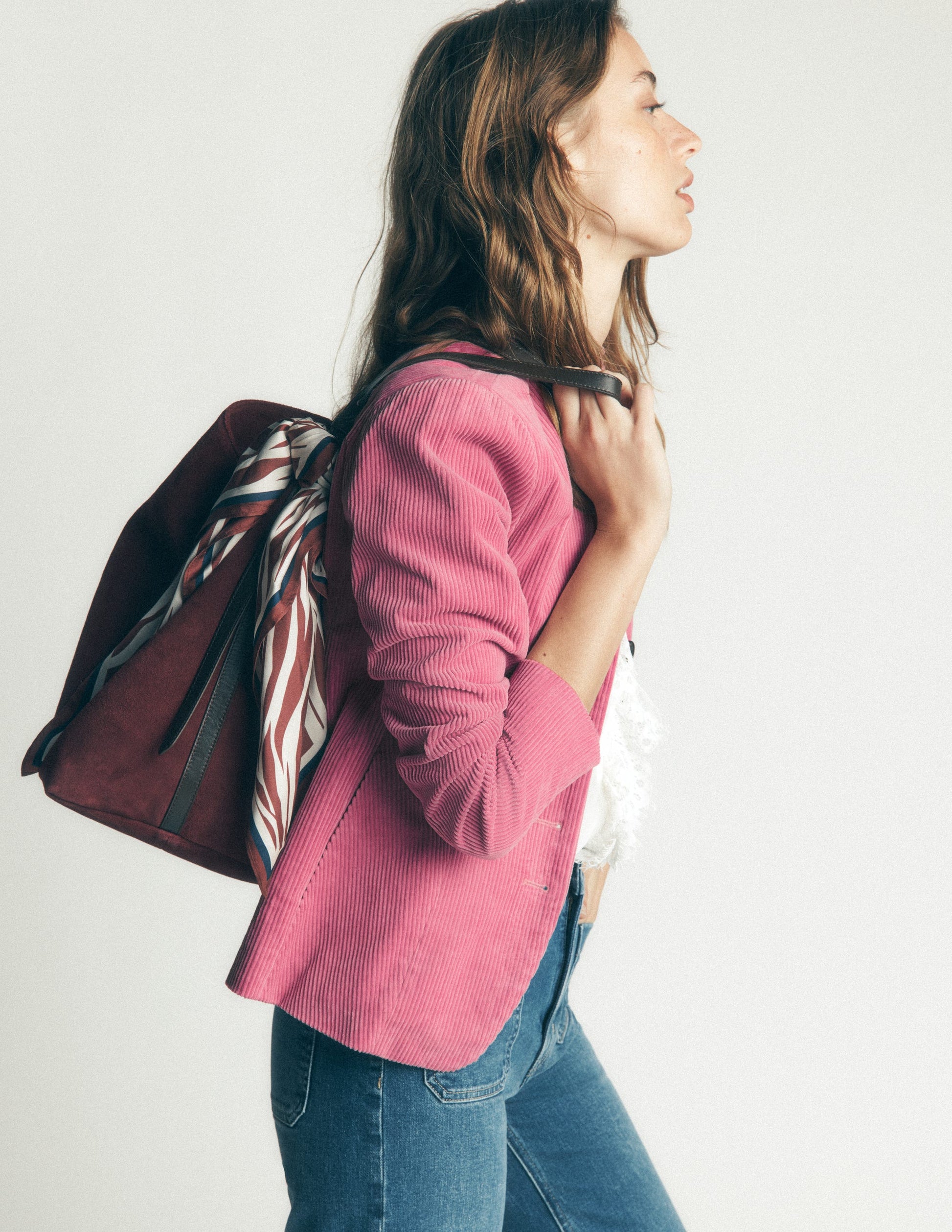 Hereford Military Cord Jacket-Pink Heather-7