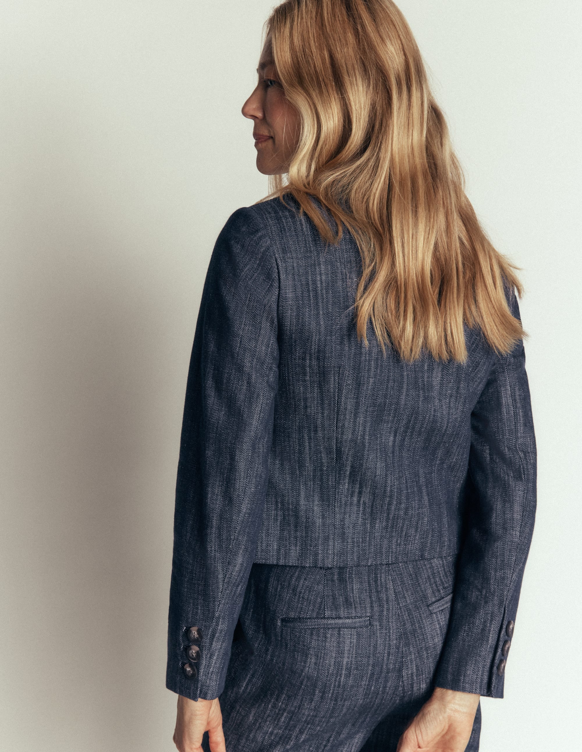 Dartmouth Twill Blazer-Indigo - Image 3