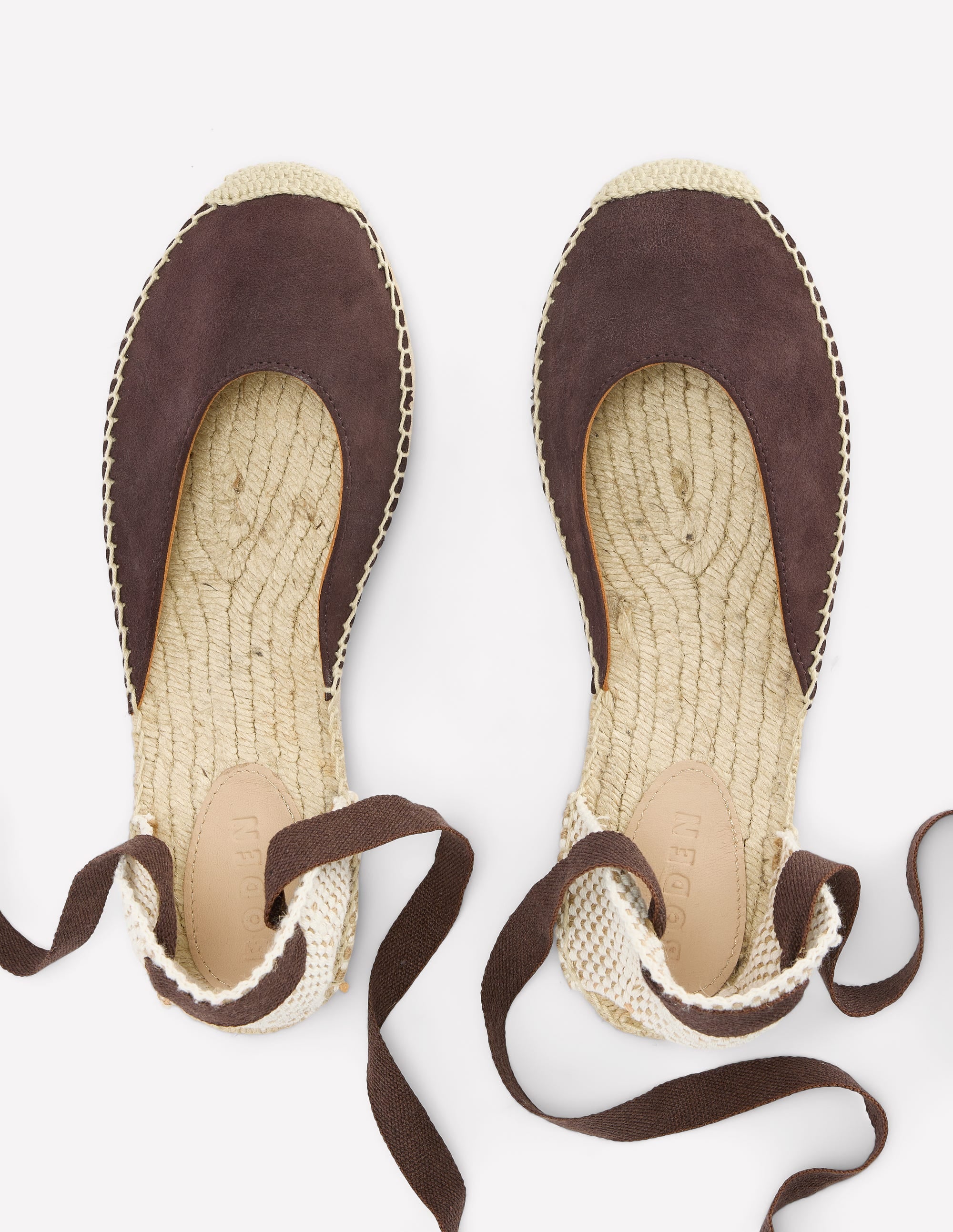 Cassie Flat Espadrilles-Bitter Chocolate - Image 5