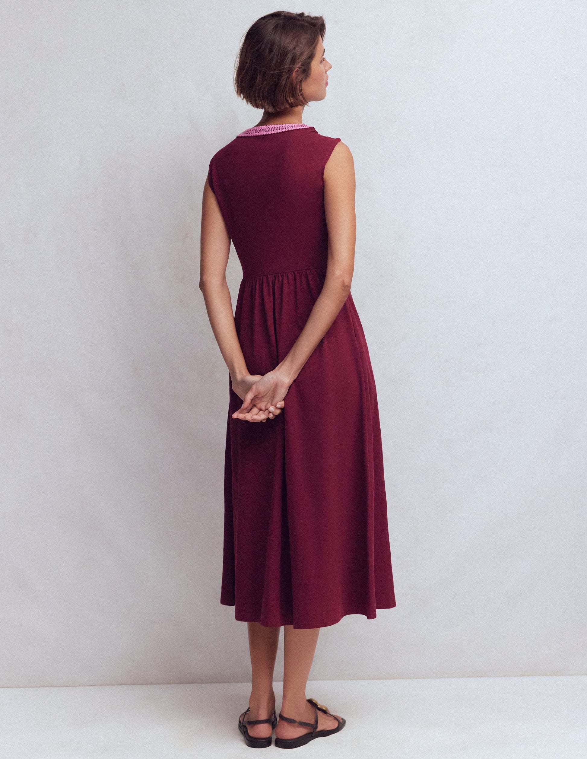 May Jersey Midi Dress-Deep Wisteria-3