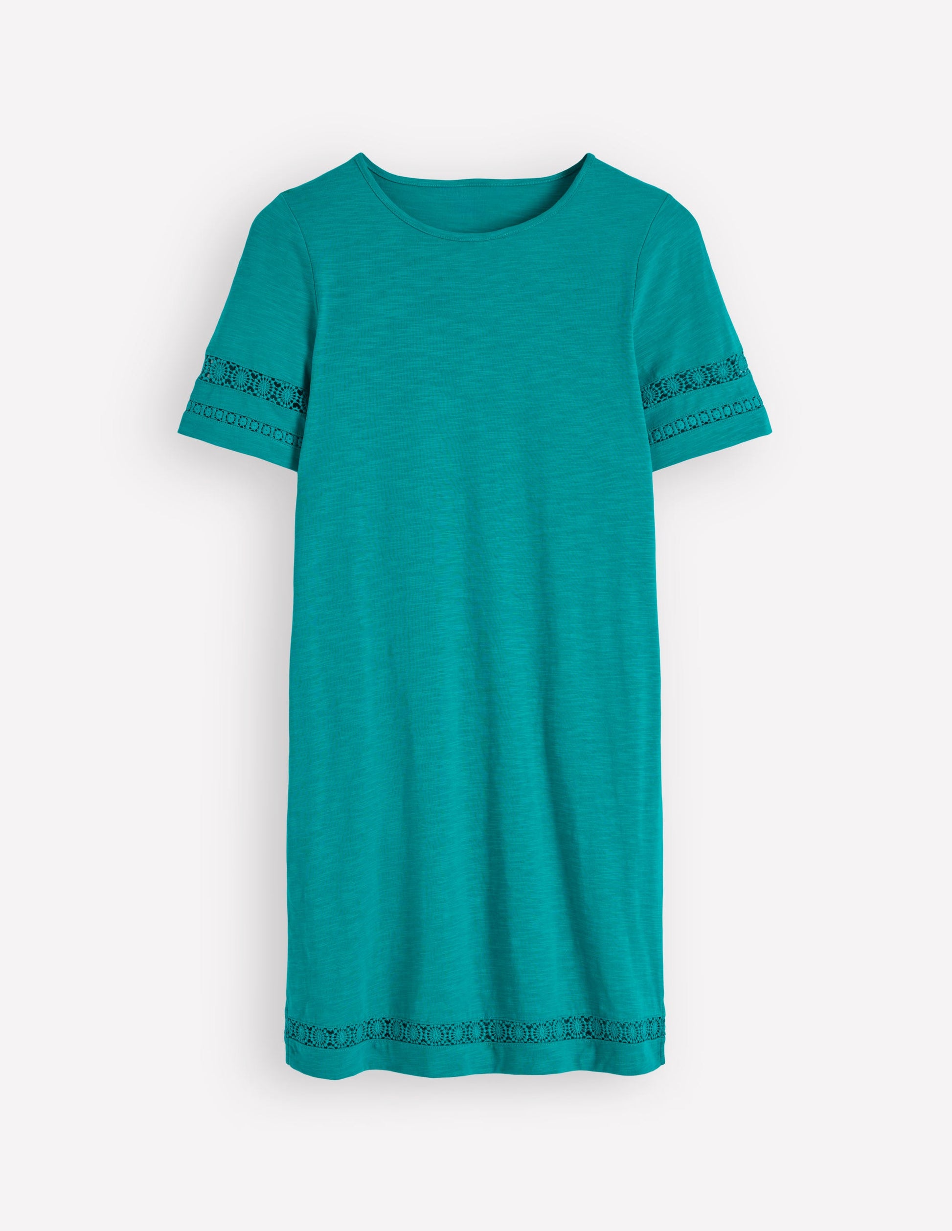 Hattie Jersey T-shirt Dress-Glaze Blue