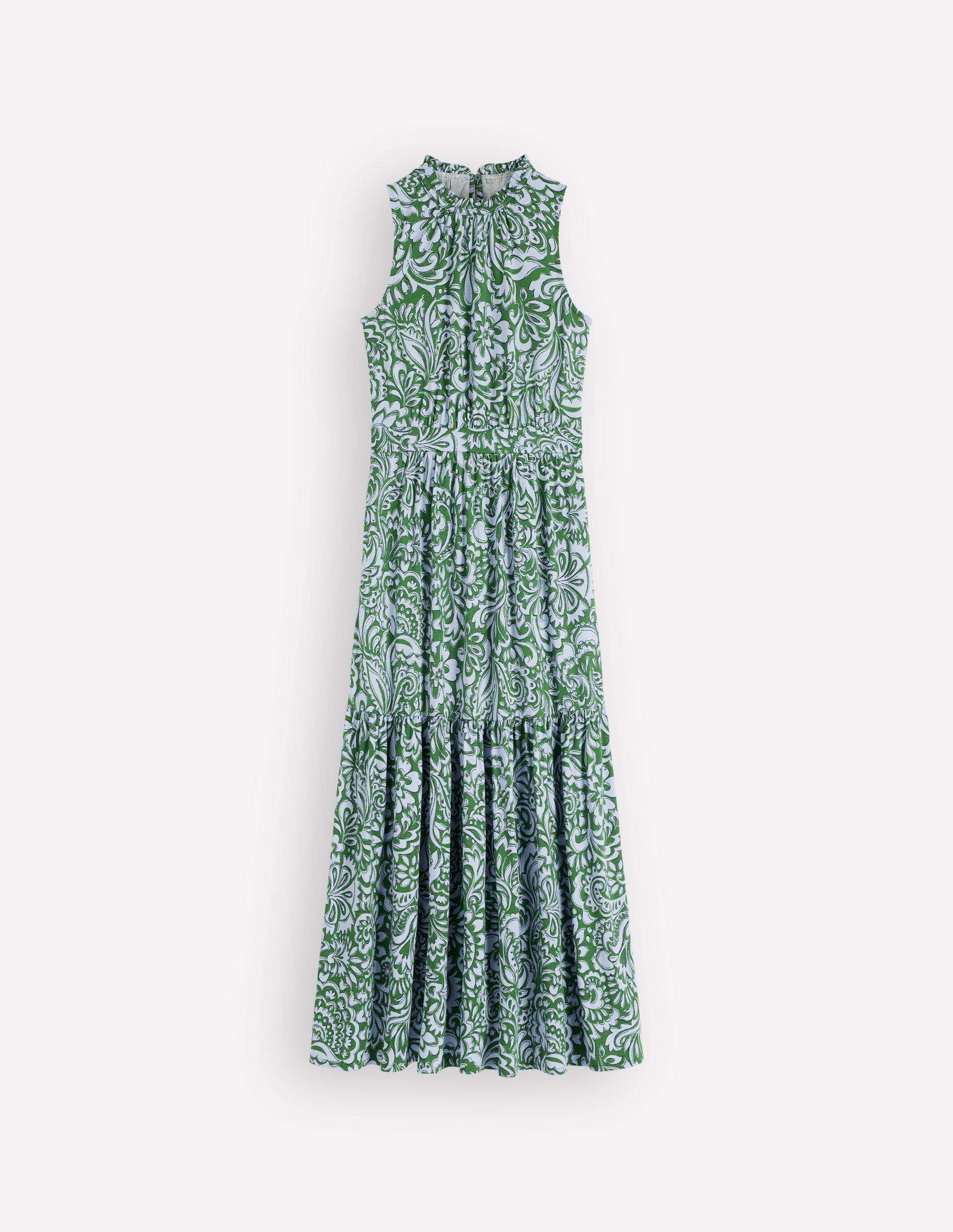 Boden Women's Camalie Jersey Maxi Dress in Green | Size 0 Boden Women's Camalie Jersey Maxi Dress in Green | Size 0