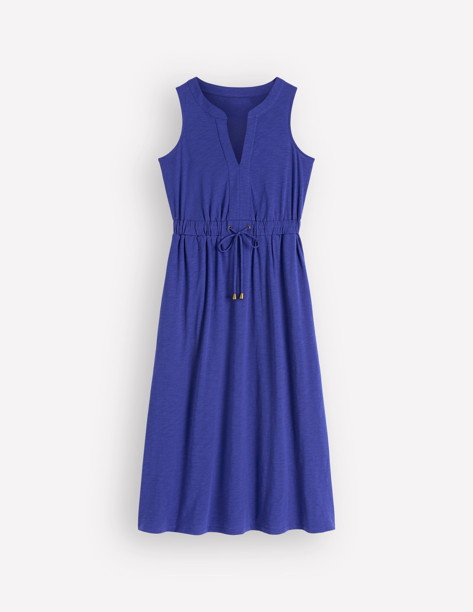Delphine Midi Sleeveless Dress-Sapphire Blue - Image 7