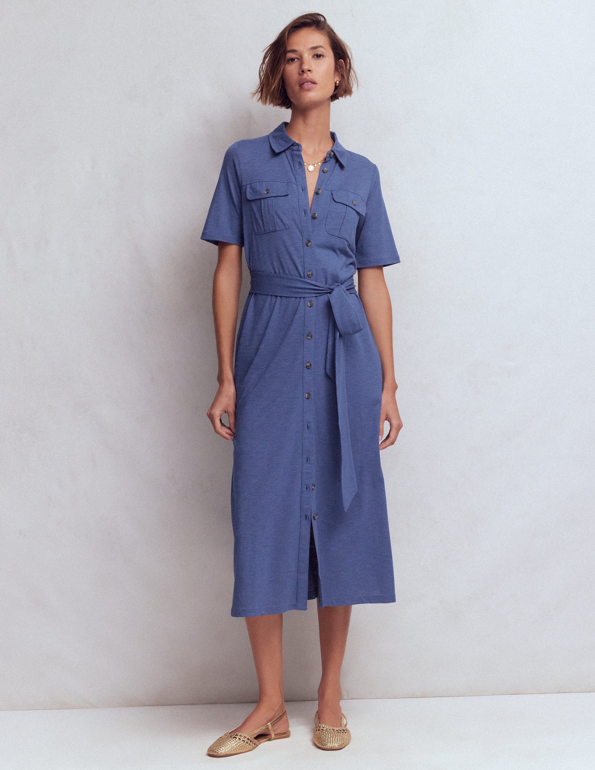 shirt denim dress for women Women's Oversized Denim Shirtdress – Wash Lab – washlabshop