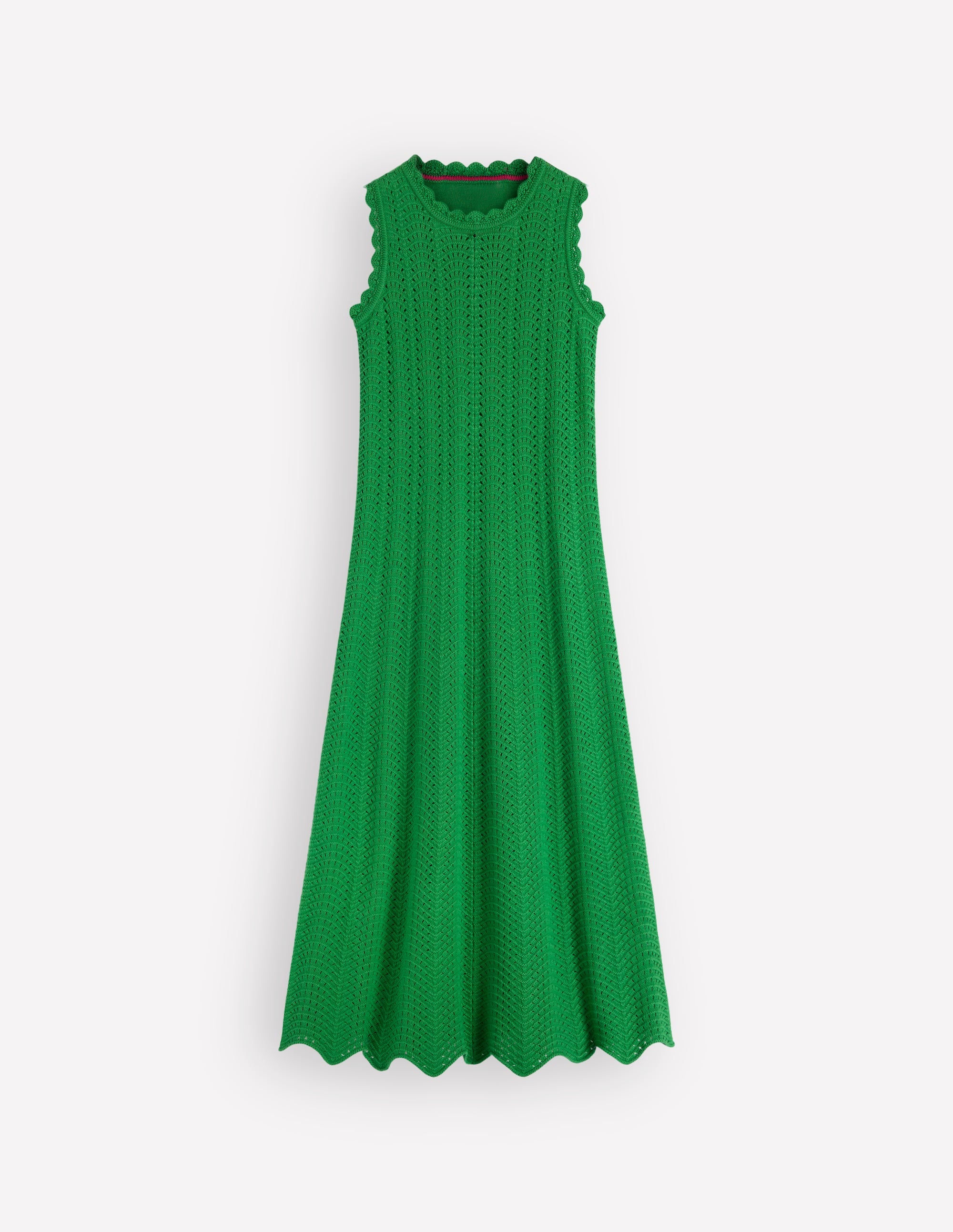 Stella Maxi Crochet Dress-Shamrock Green - Image 5