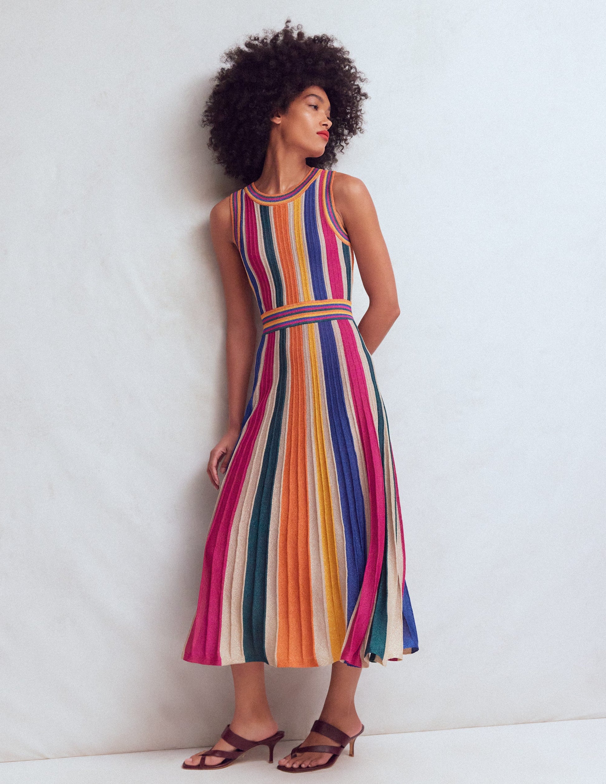 metallic rust dress ALCHEMY MINI Rust / M