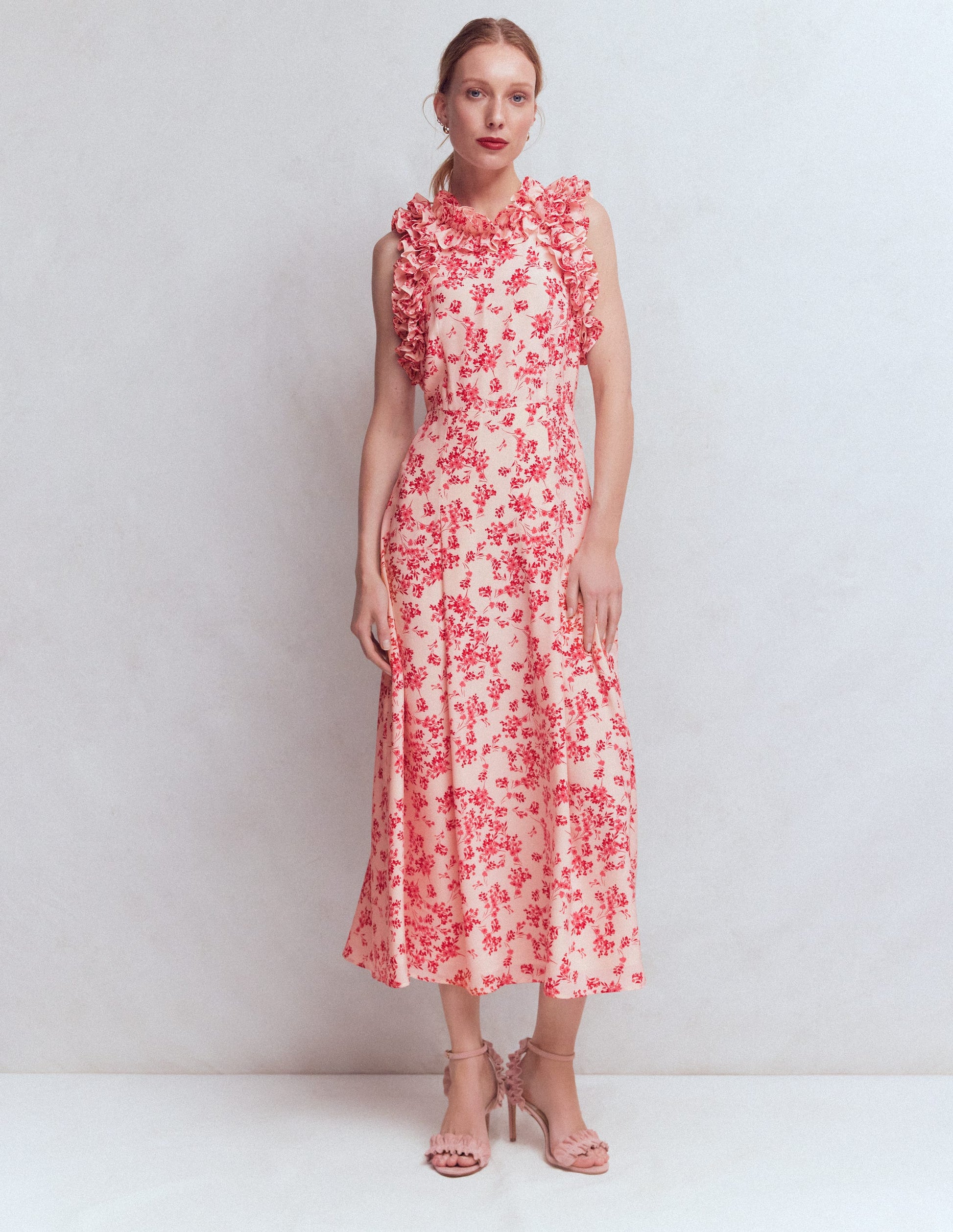 strapless open back dress Seren main image 0