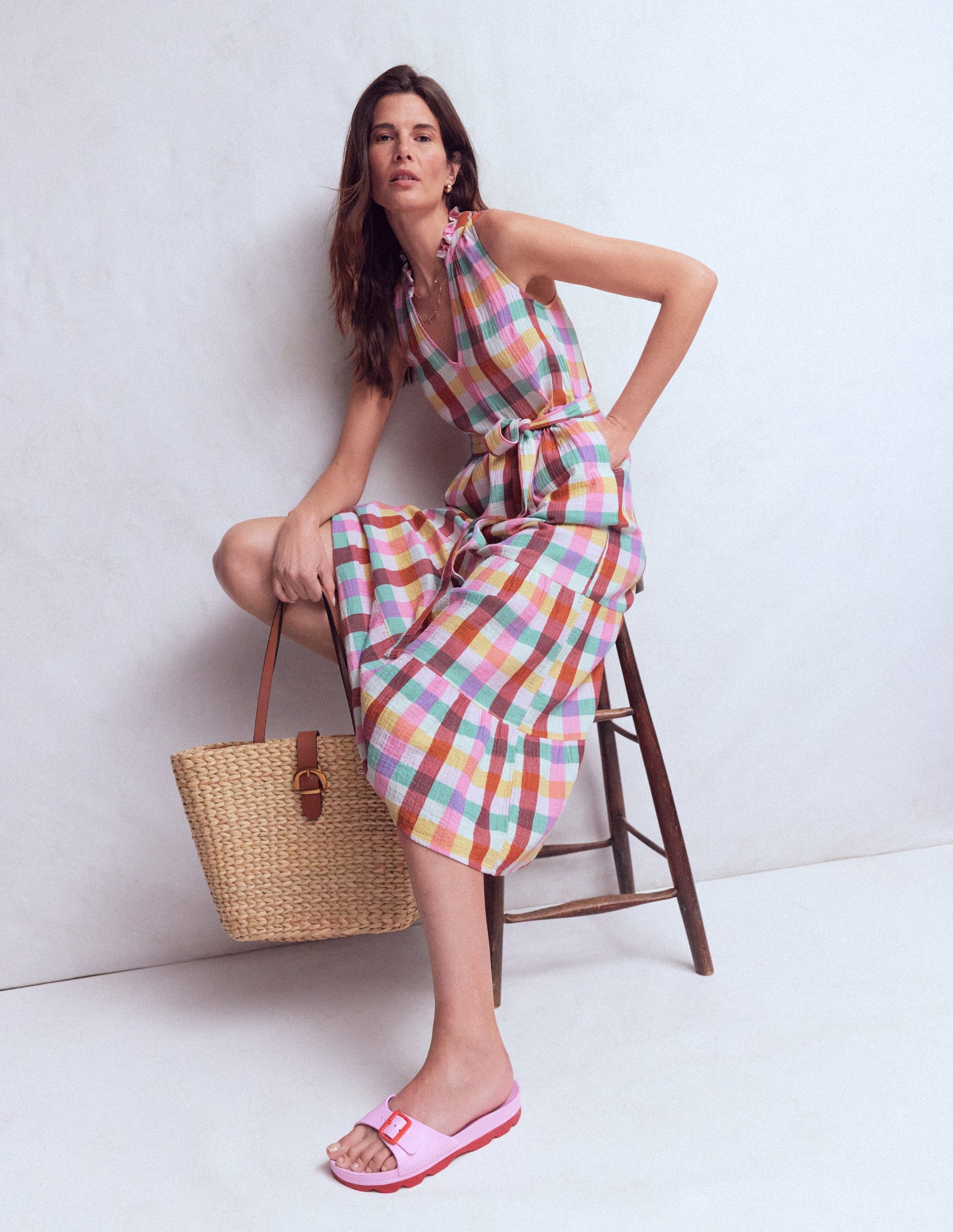 boden maxi dresses Boden Women's Elodie Jersey Maxi Dress in Black