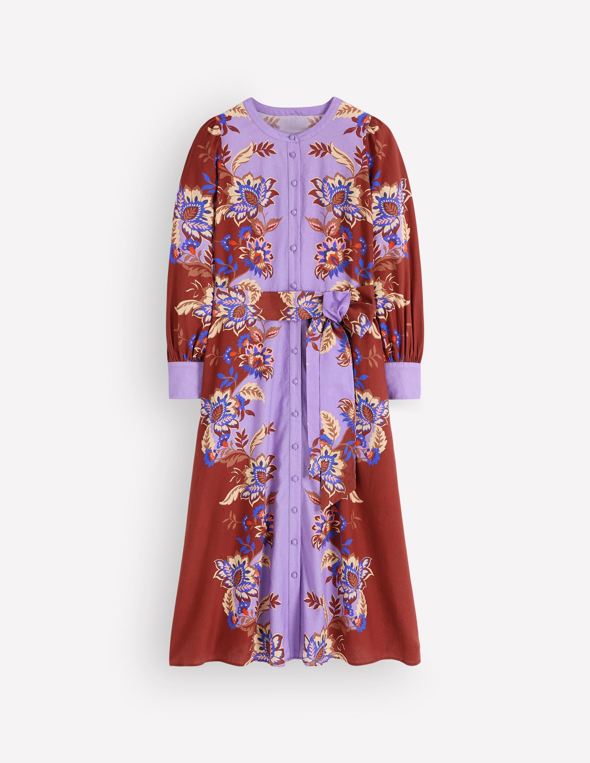 Blouson Sleeve Occasion Dress - Multi, Super Bloom
