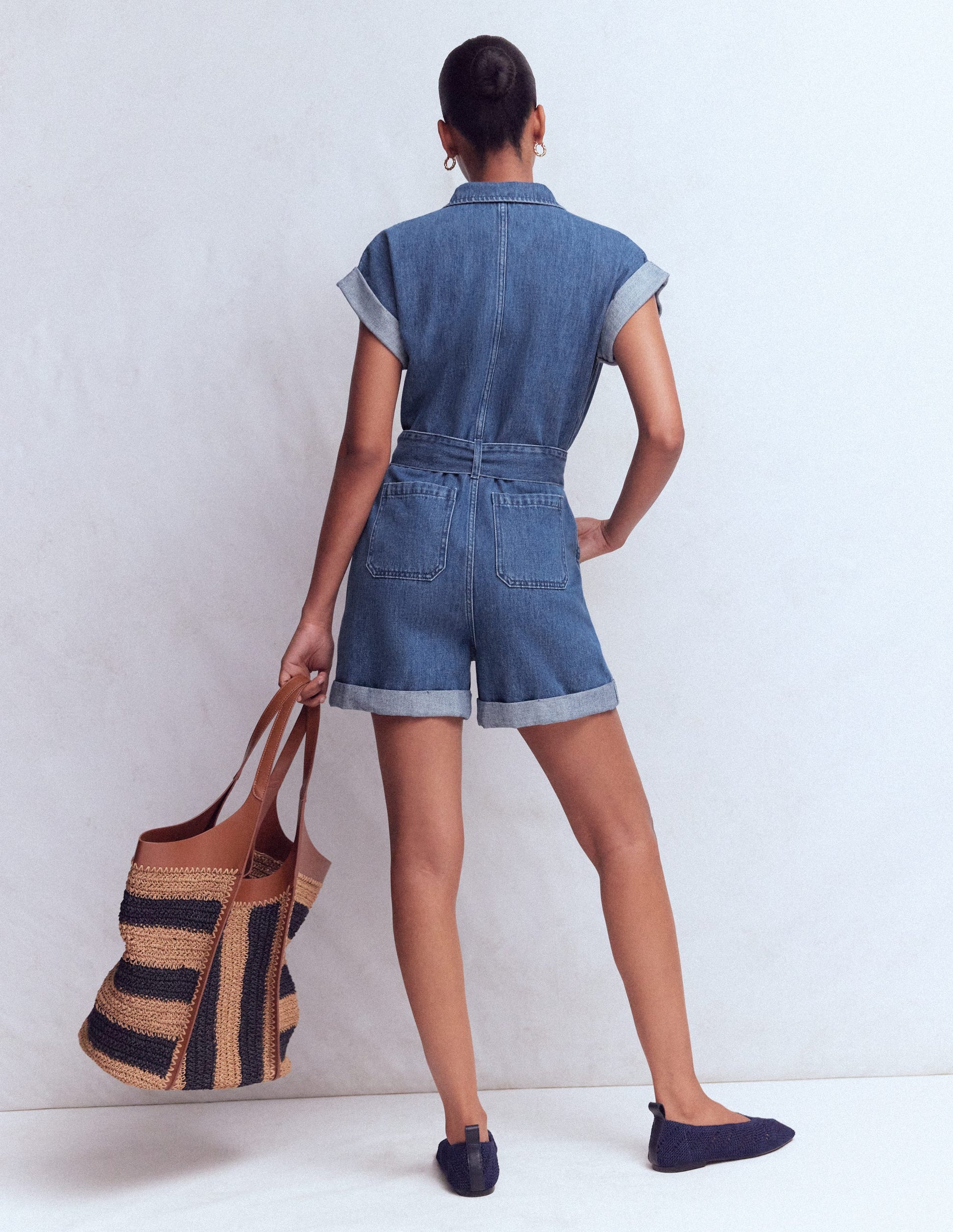 Kay Denim Playsuit-Denim-3