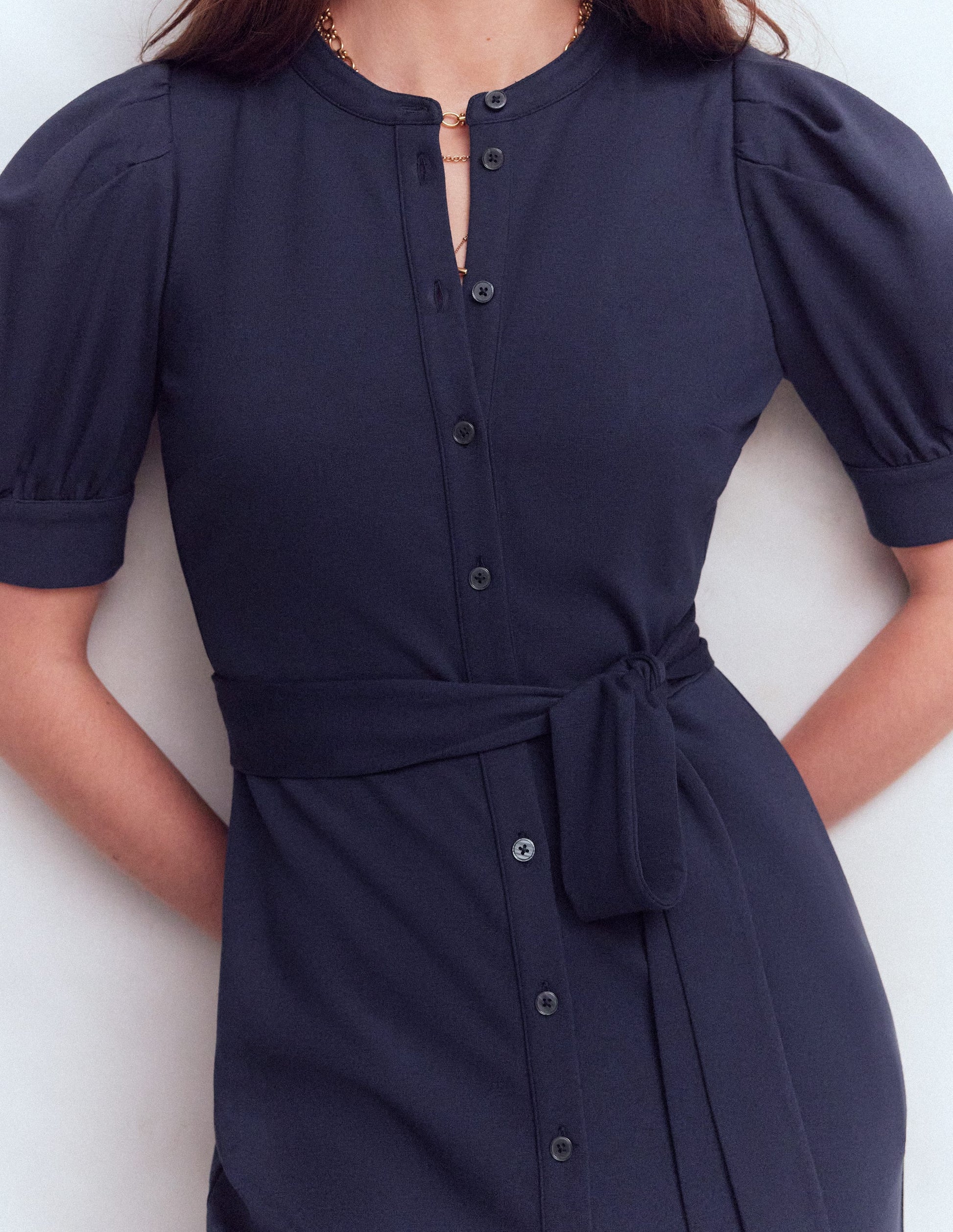 short sleeve ponte dress Nordstrom Pleated Cap Sleeve Ponte Dress in Blue Cornflower at Nordstrom, Size X-Small