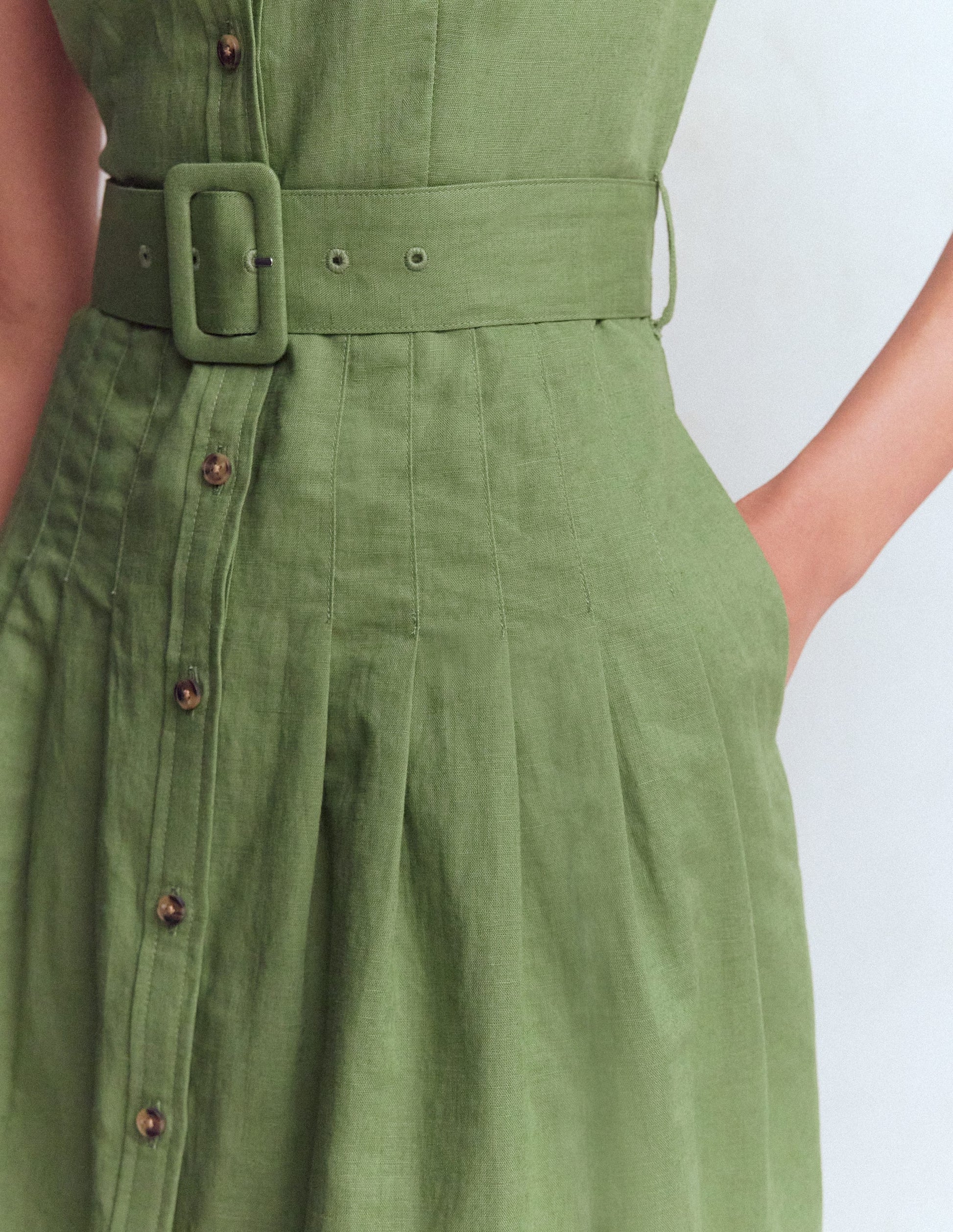 olive green safari dress Olive Green Safari Dress-Women Dresses-Crimsoune Club main image 1