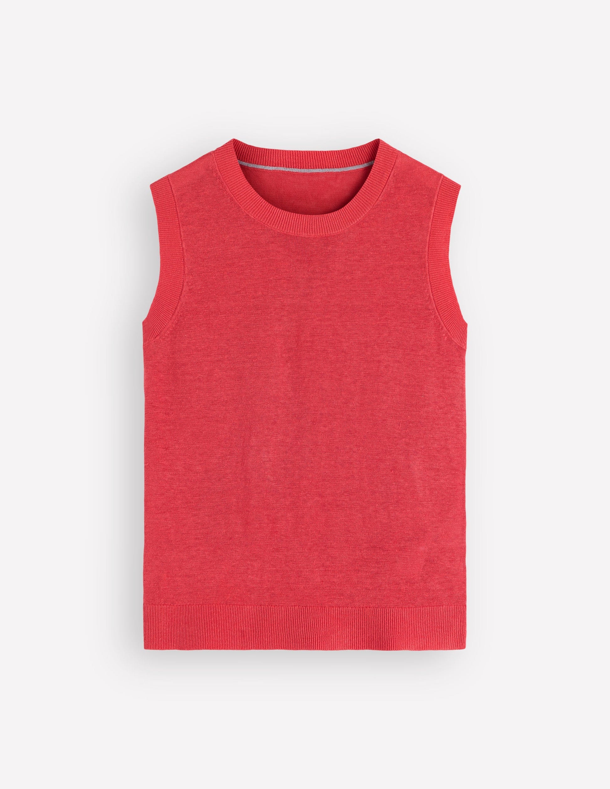 Agnes Linen Tank-Pink-6