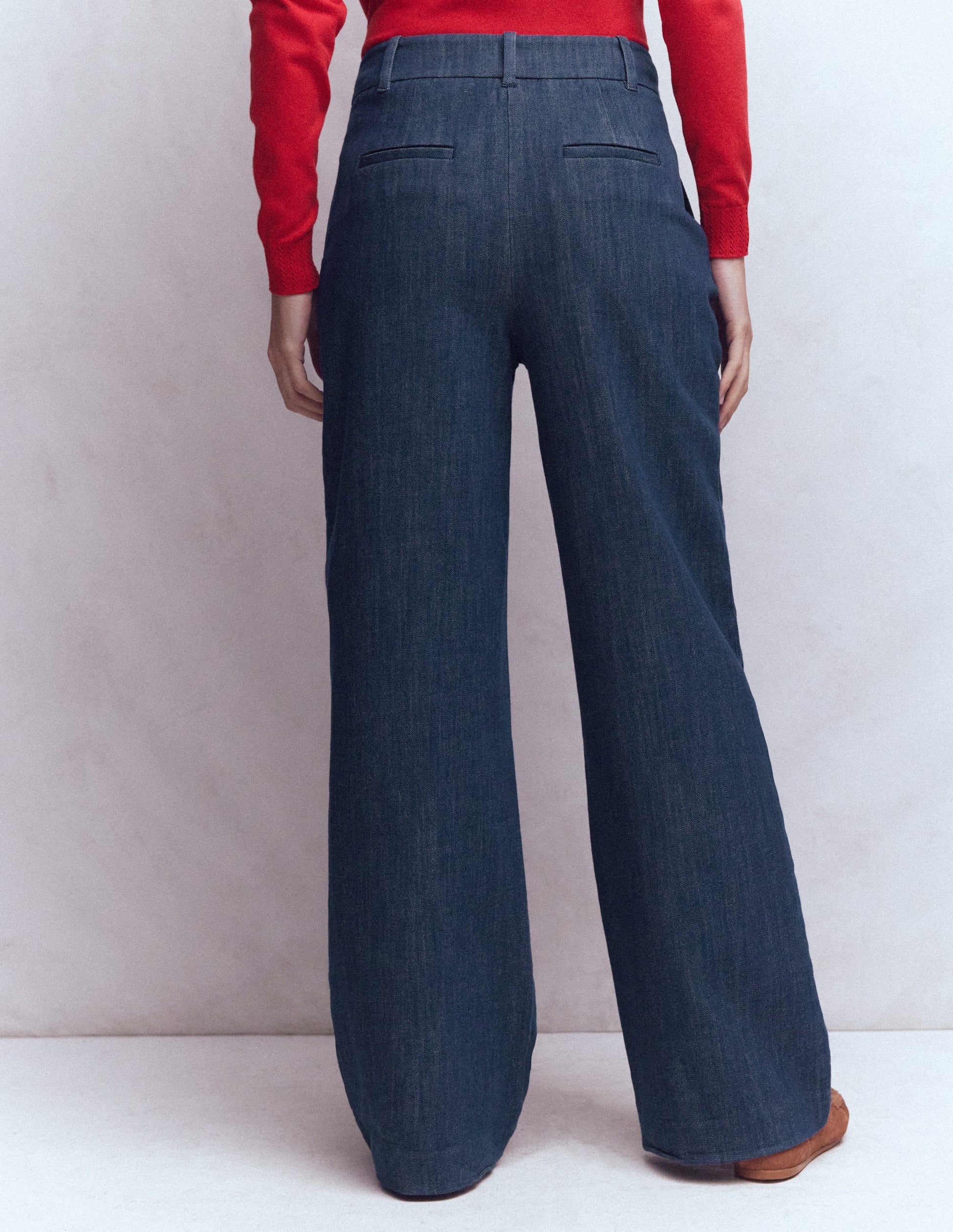 Kensington Twill Pants-Indigo-2