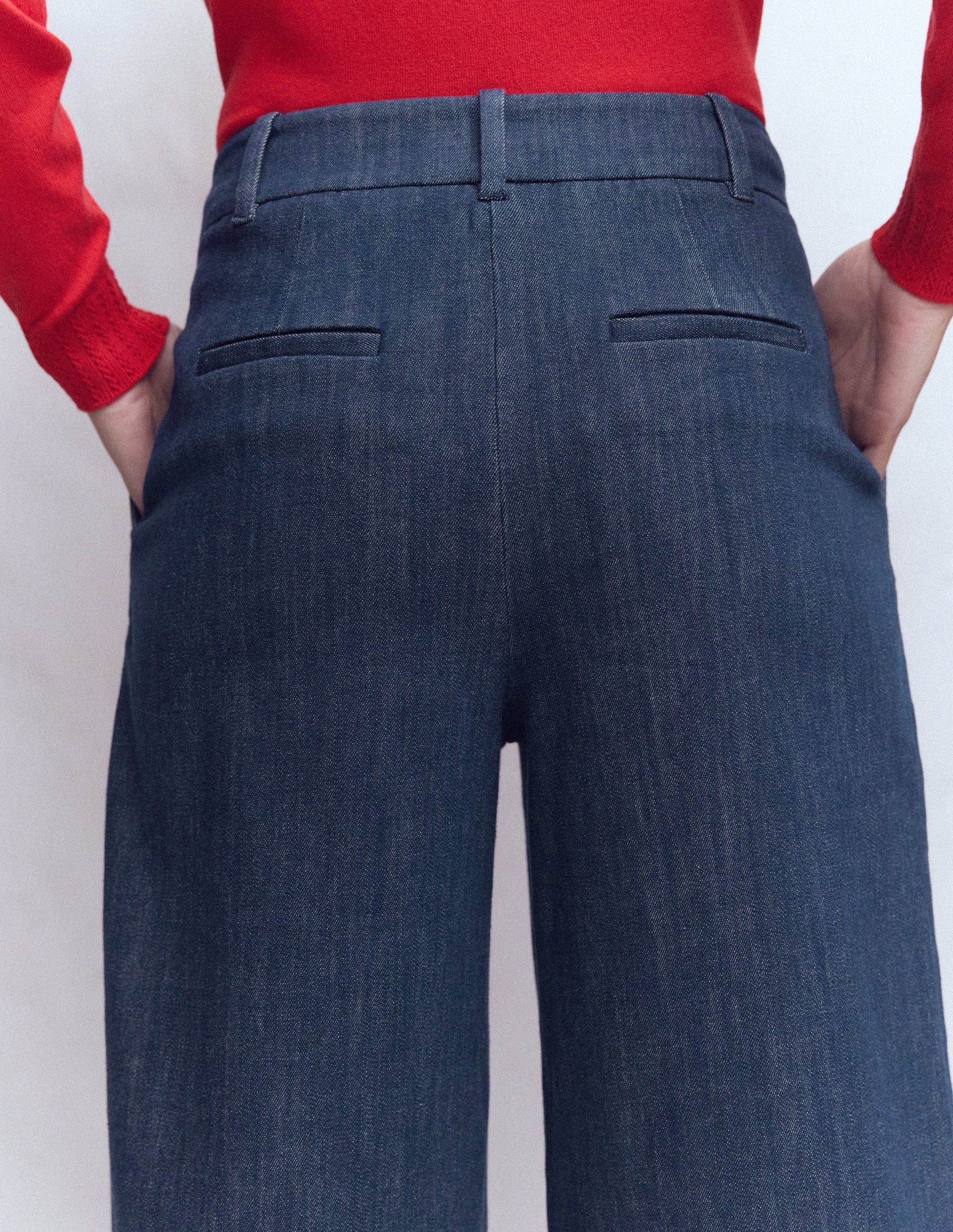 Kensington Twill Pants-Indigo-3