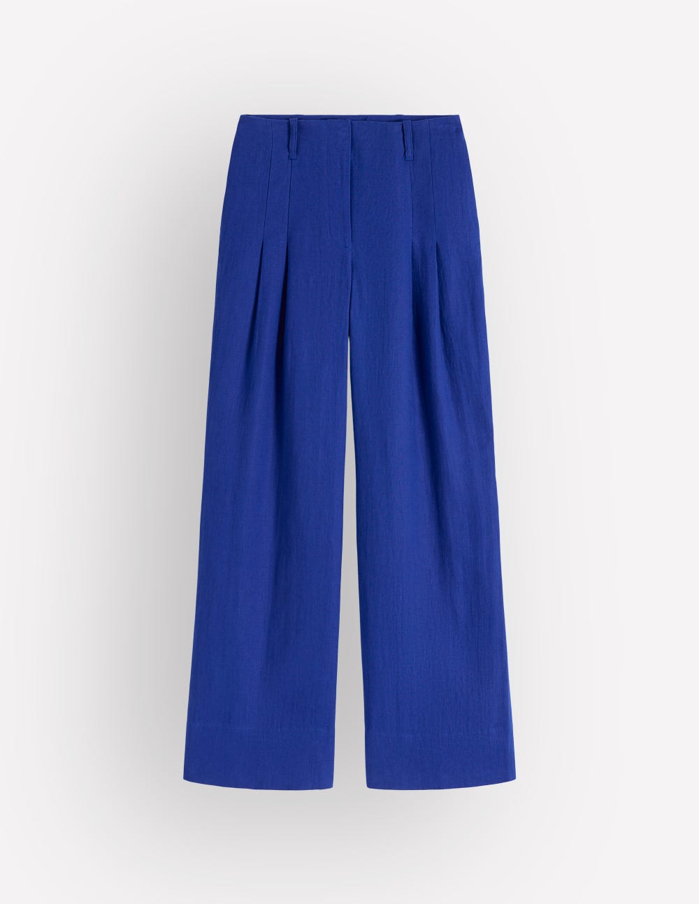 Mayfair Linen Pants-Bright Blue-7