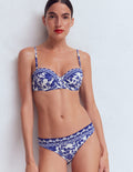 Classic Bikini Bottoms-Mazarine Blue, Tigers Paradise
