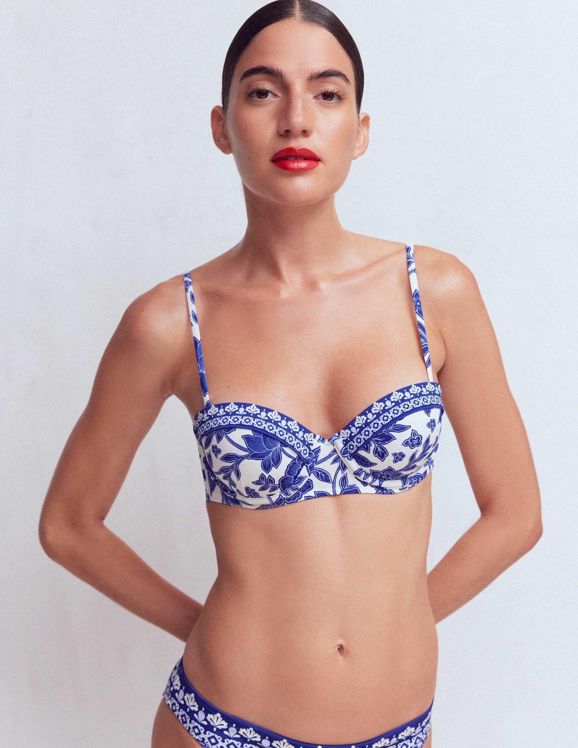 Rhodes Cup Sized Bikini Top-Mazarine Blue, Tigers Paradise-4