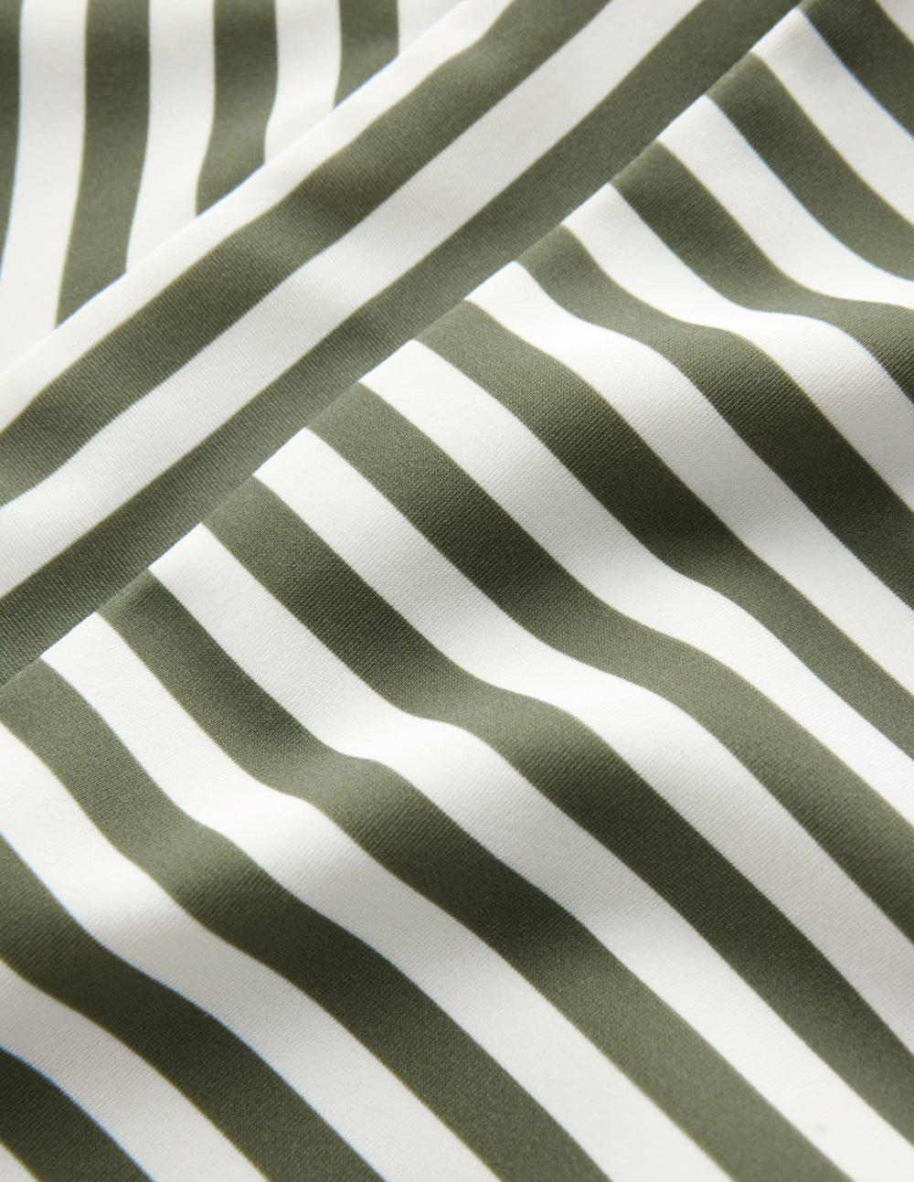 Clean Sweetheart Swimsuit-Olive Ivory Stripe-5