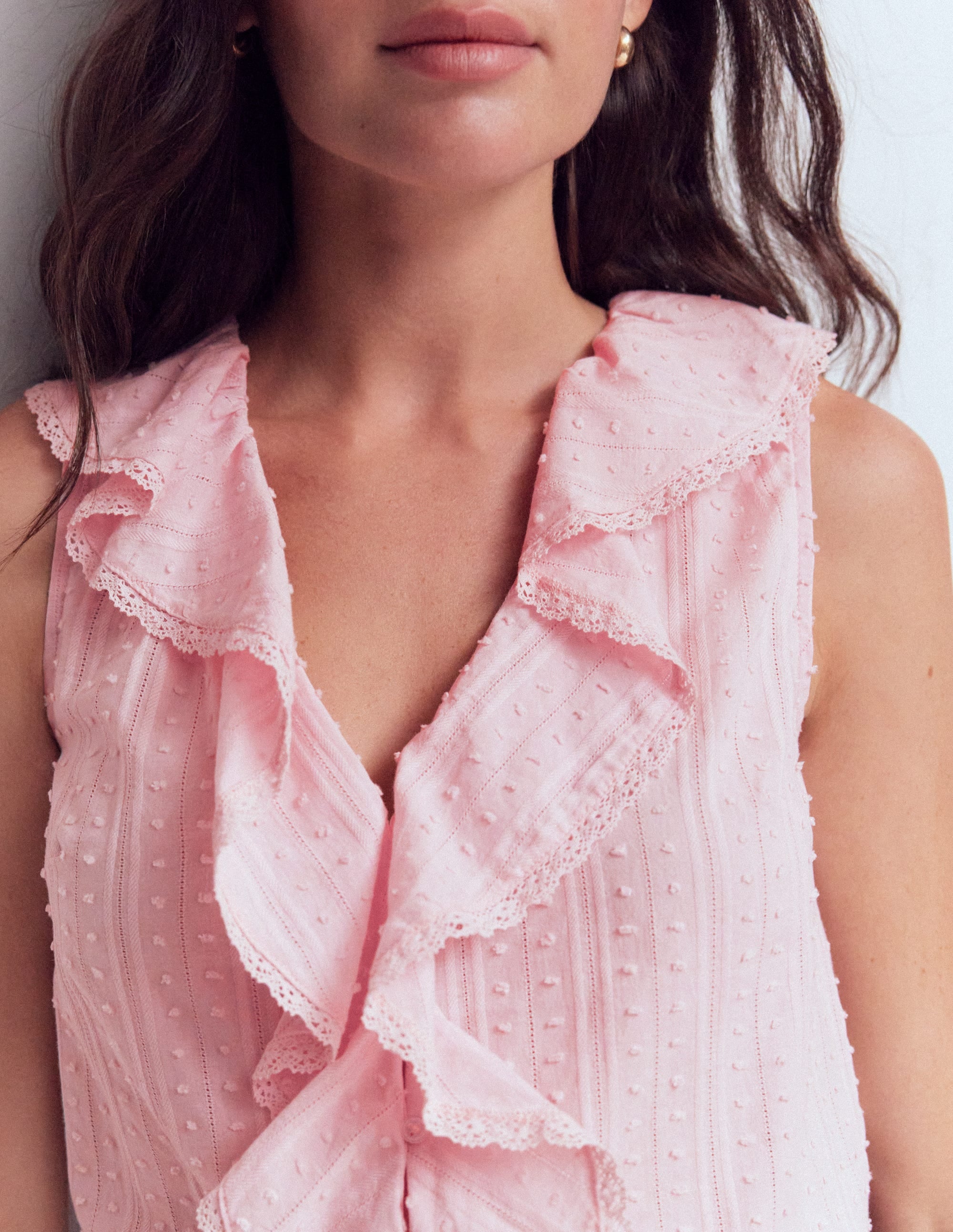 Eliza Sleeveless Top - French Pink | Boden USA