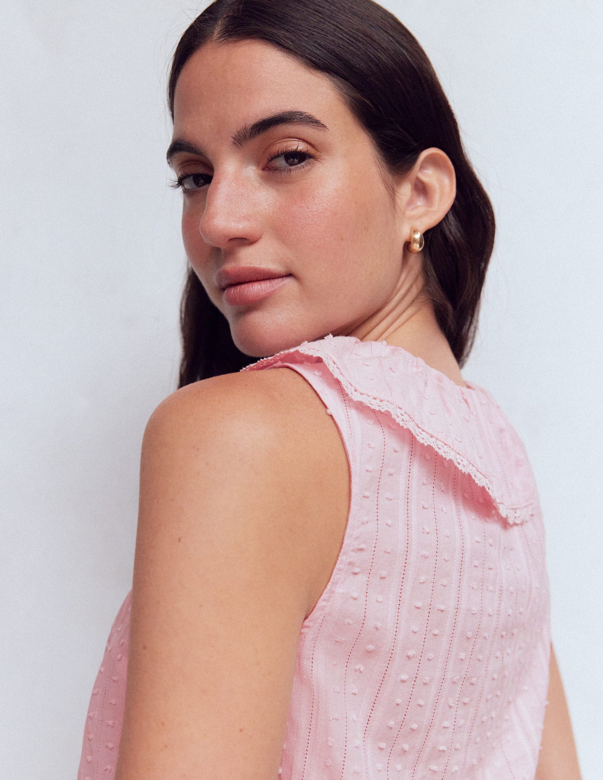 Eliza Sleeveless Top-French Pink-5