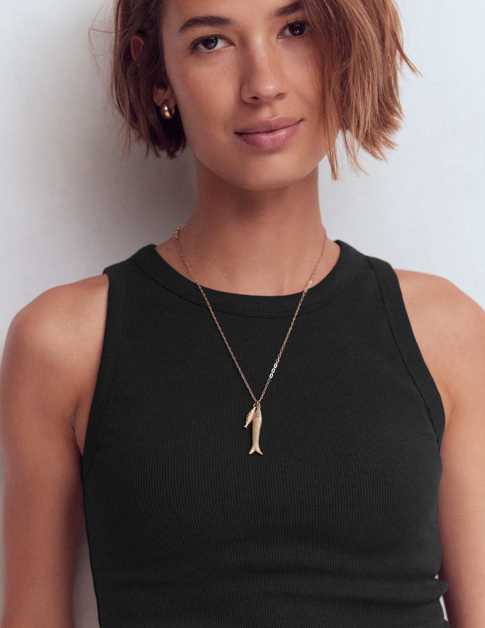 Ribbed Racer Vest-Black-2