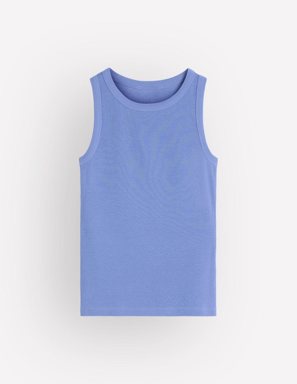 Ribbed Racer Vest-Cabin Blue-7