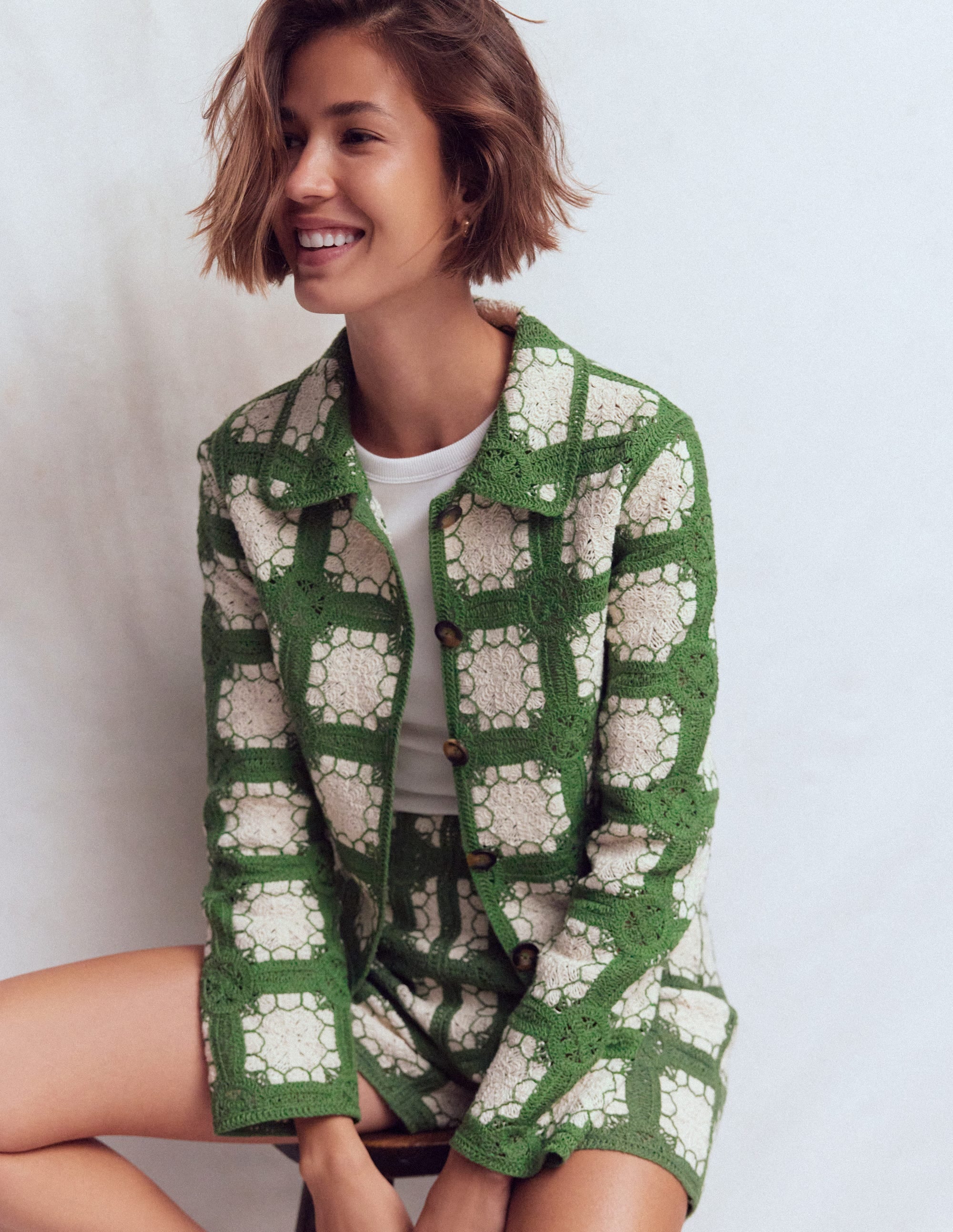 Crochet Jacket-Multi - Image 1
