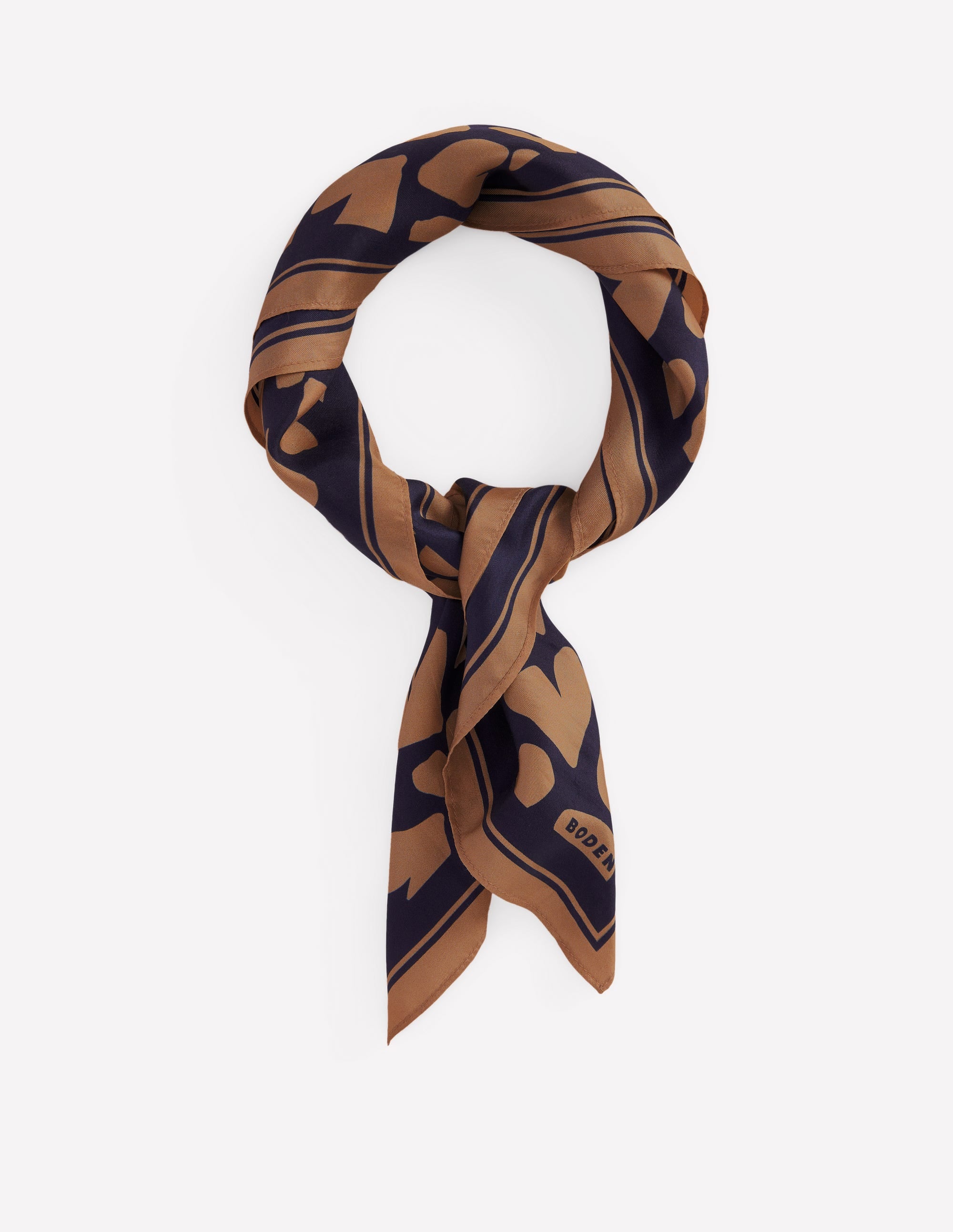 Elisabeth Silk Square Scarf-Heart Scatter - Image 1