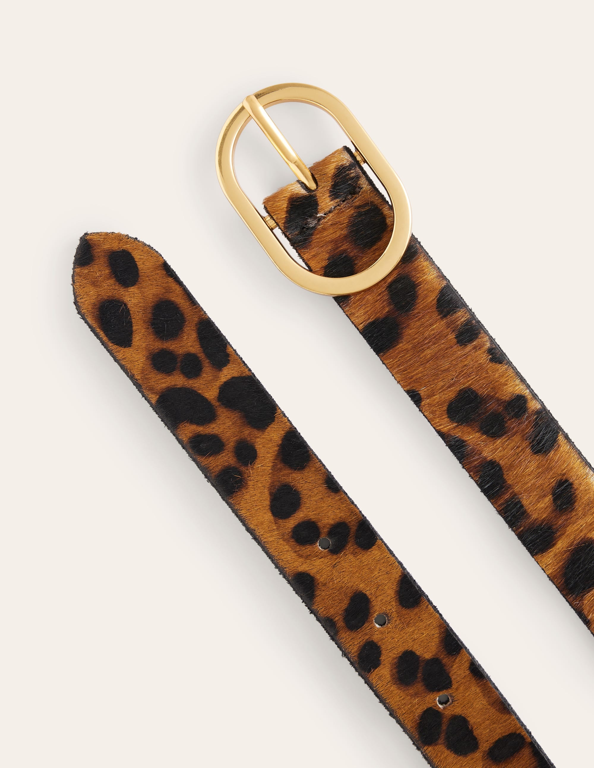 Classic Leather Belt - Leopard | Boden USA